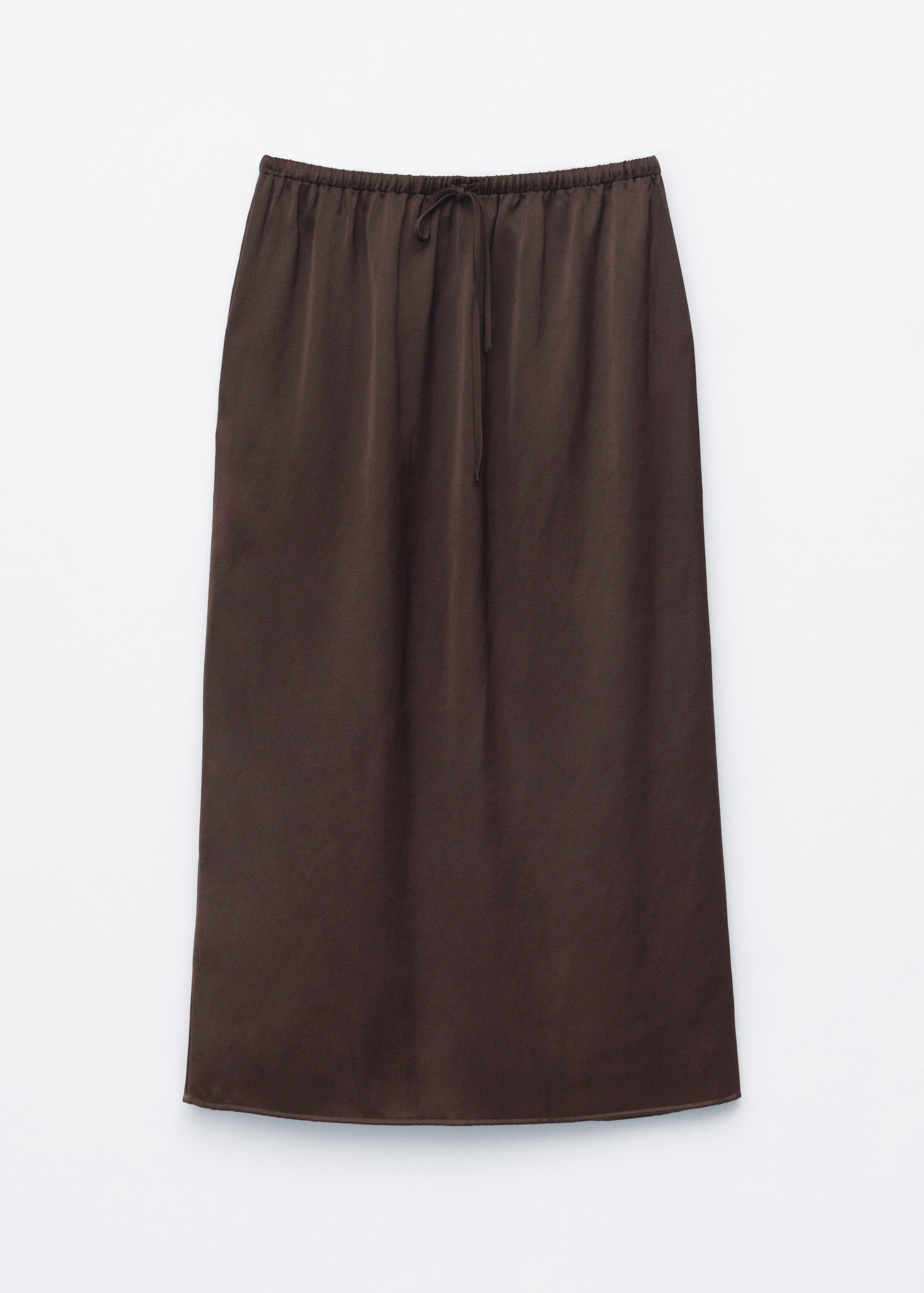 & Other Stories DRAWSTRING MIDI SKIRT