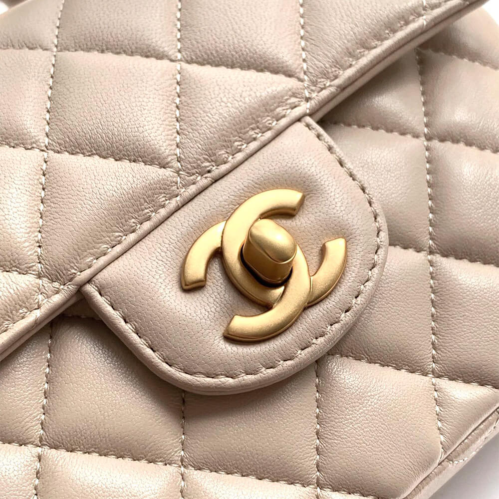 CHANEL Small Flap Bag with Top Handle(HIGH-END GRADE) - Top Club