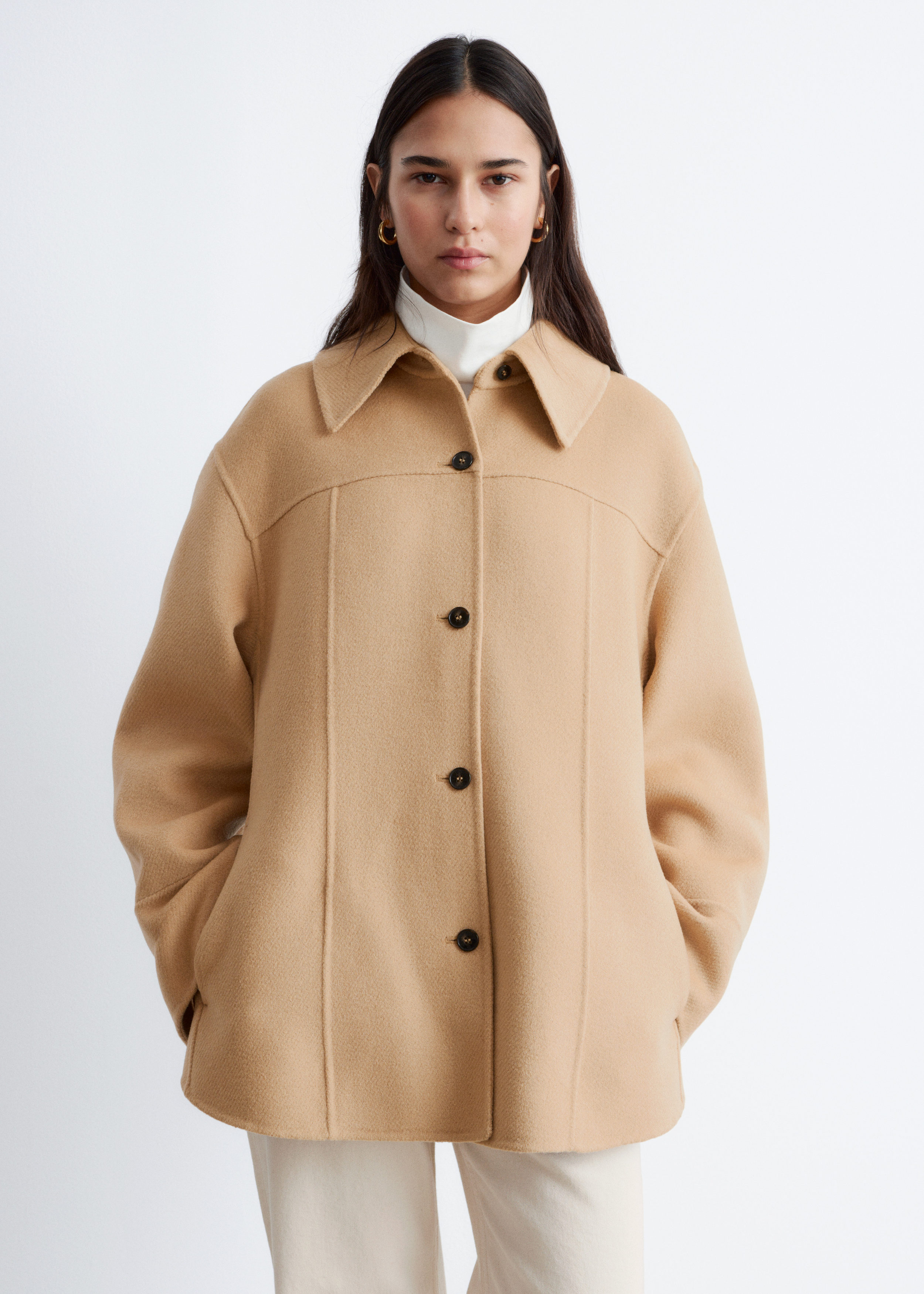 & Other Stories TAPERED WOOL JACKET