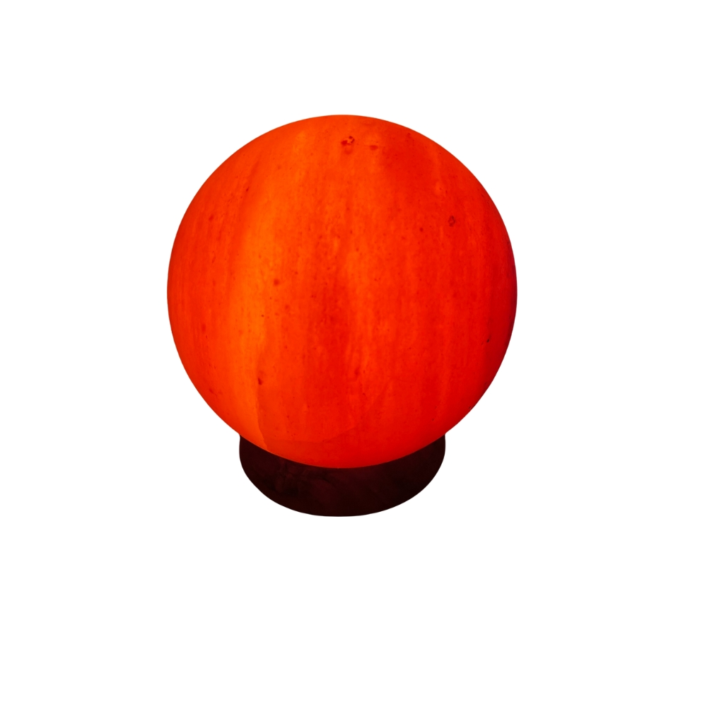 Tafellamp Bol zoutlamp