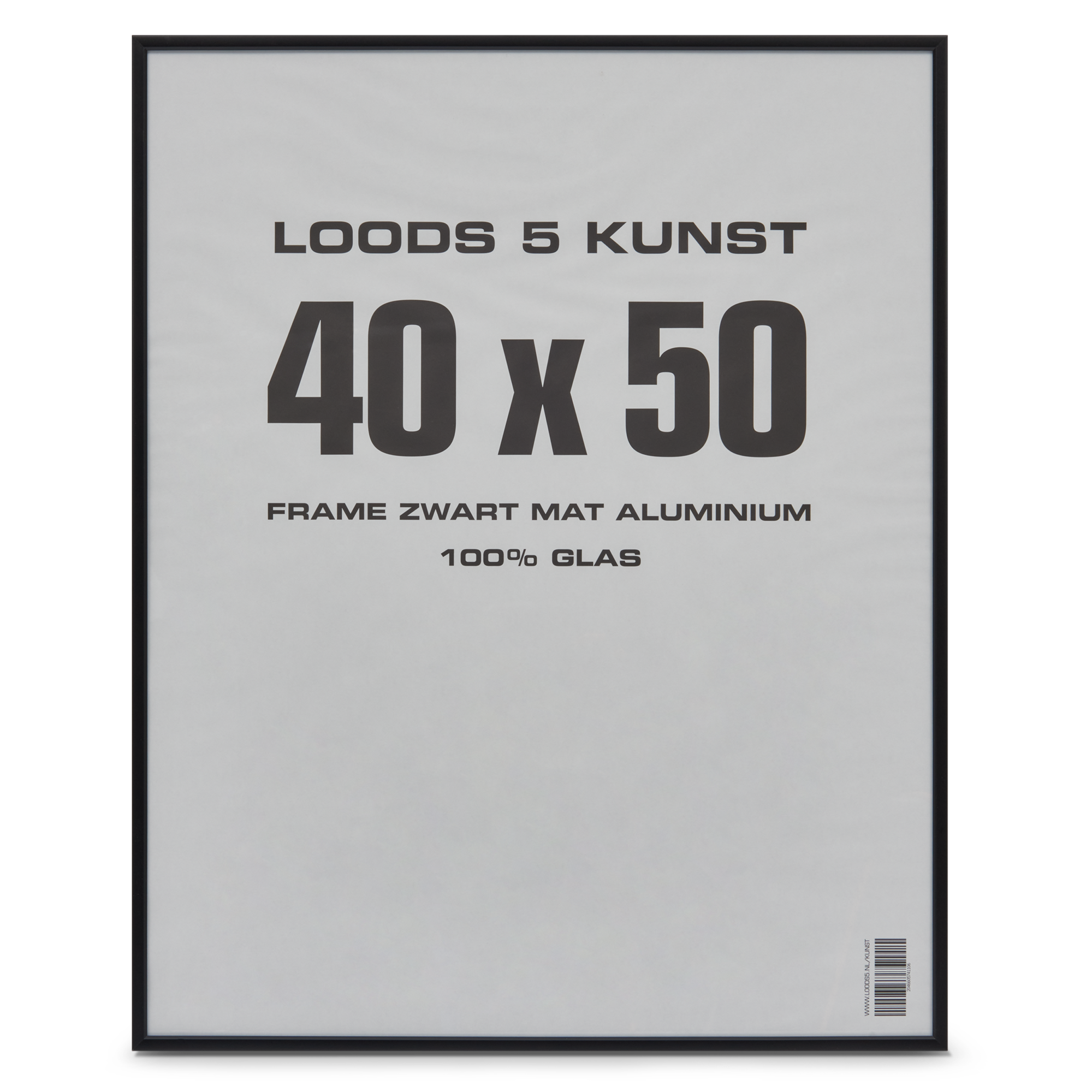 Fotolijst Accent 40x50 Zwart