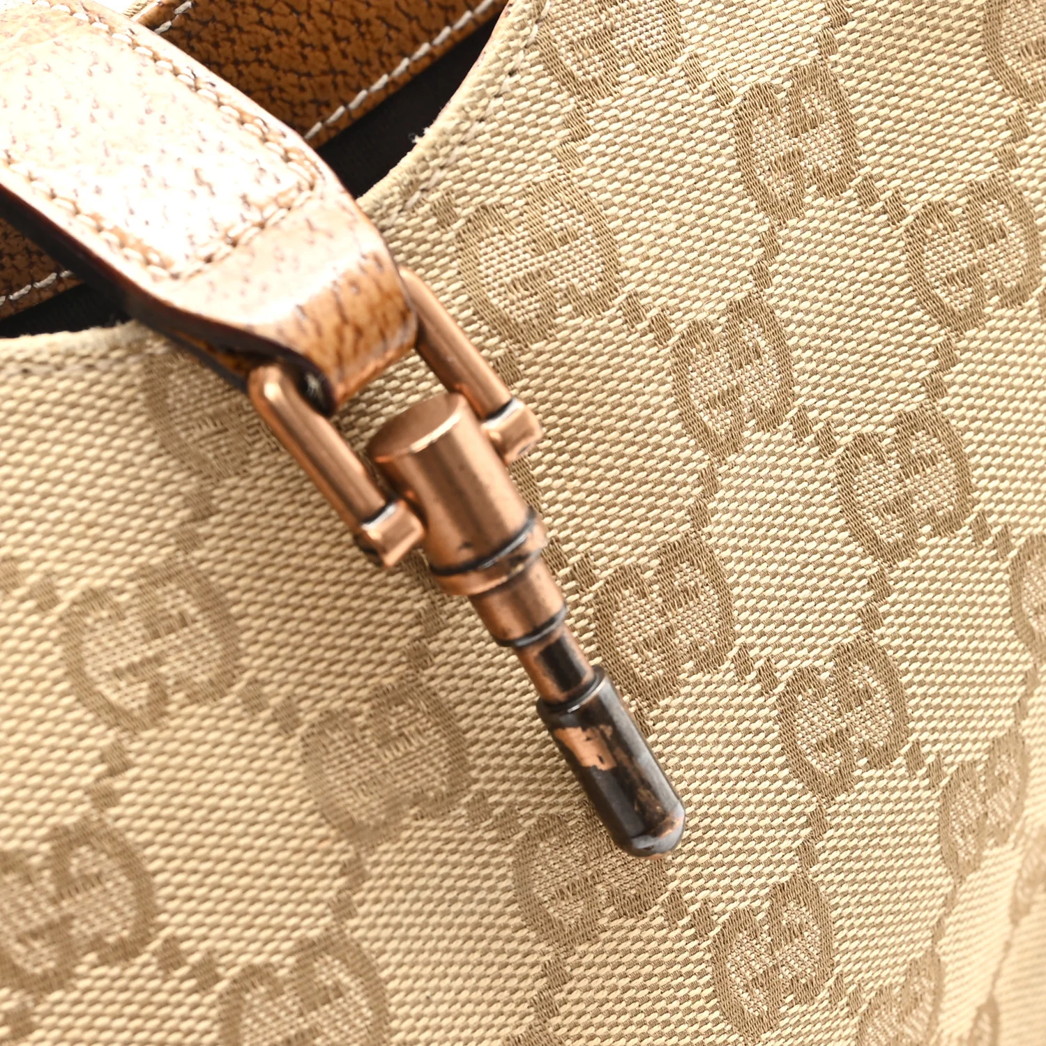 Monogram Calfskin Bardot Shoulder Bag - Top Club