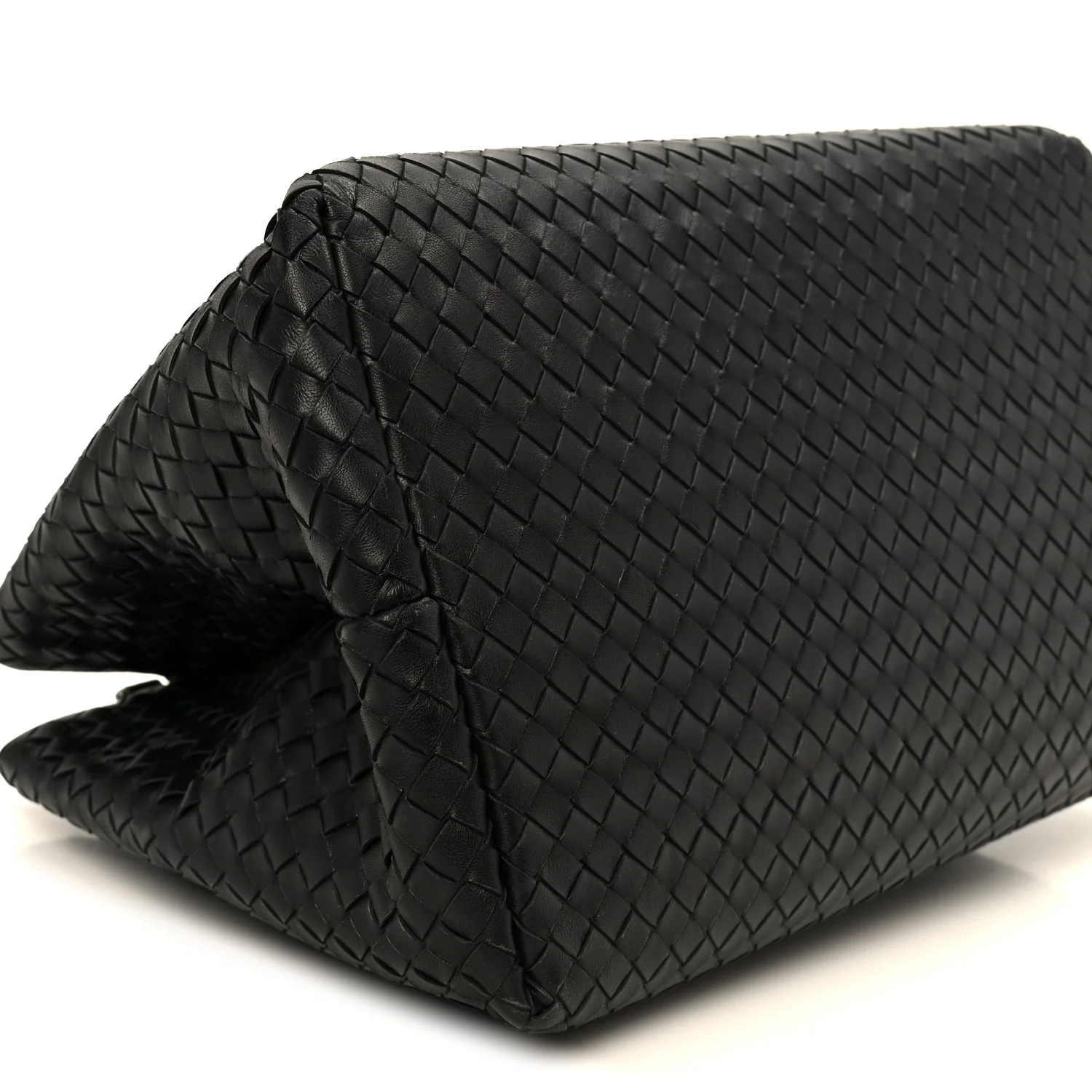 Nappa Intrecciato Large Roma Tote Black - Top Club