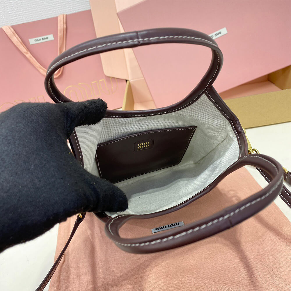 MIUMIU MINI IVY leather handbag(HIGH-END GRADE) - Top Club
