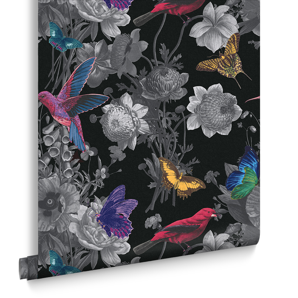 Graham & Brown  vliesbehang  Jardin Black Graham & Brown  vliesbehang  Jardin Black