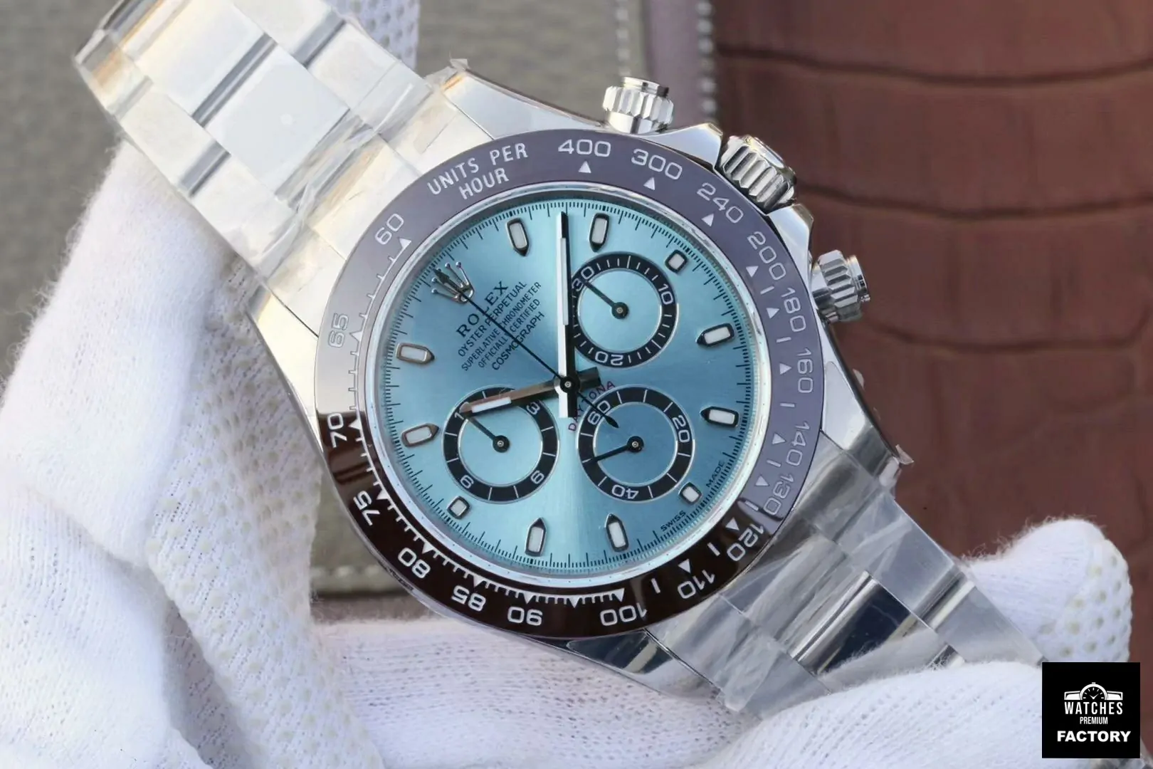 Rolex Daytona Cosmograph 116506 Noob Factory Ice Blue Dial