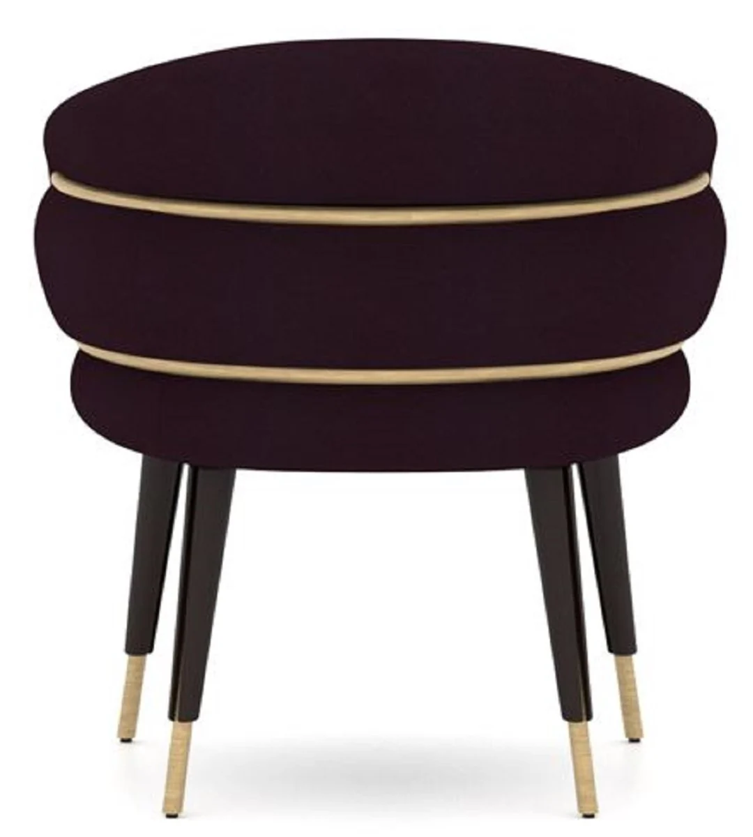 Luxury dining room chair set of 8 purple / black / beige - kitchen chairs with armrests - dining room furniture - restaurant furniture - hotel furniture - luxury furniture