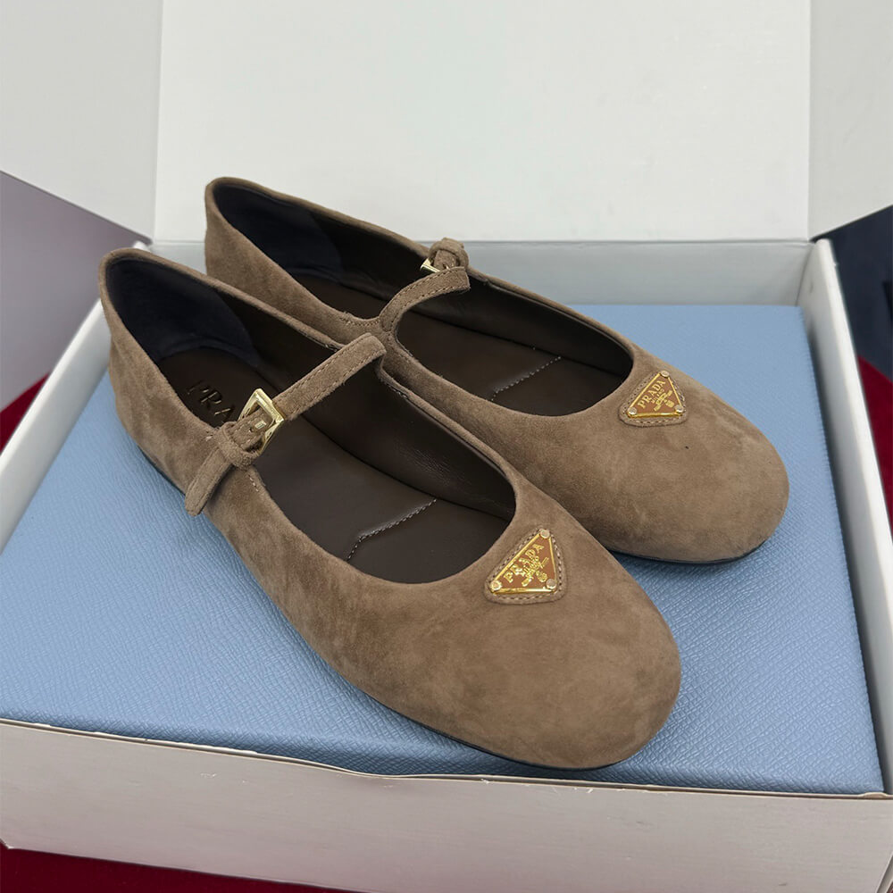 PRADA Suede ballerinas - Top Club