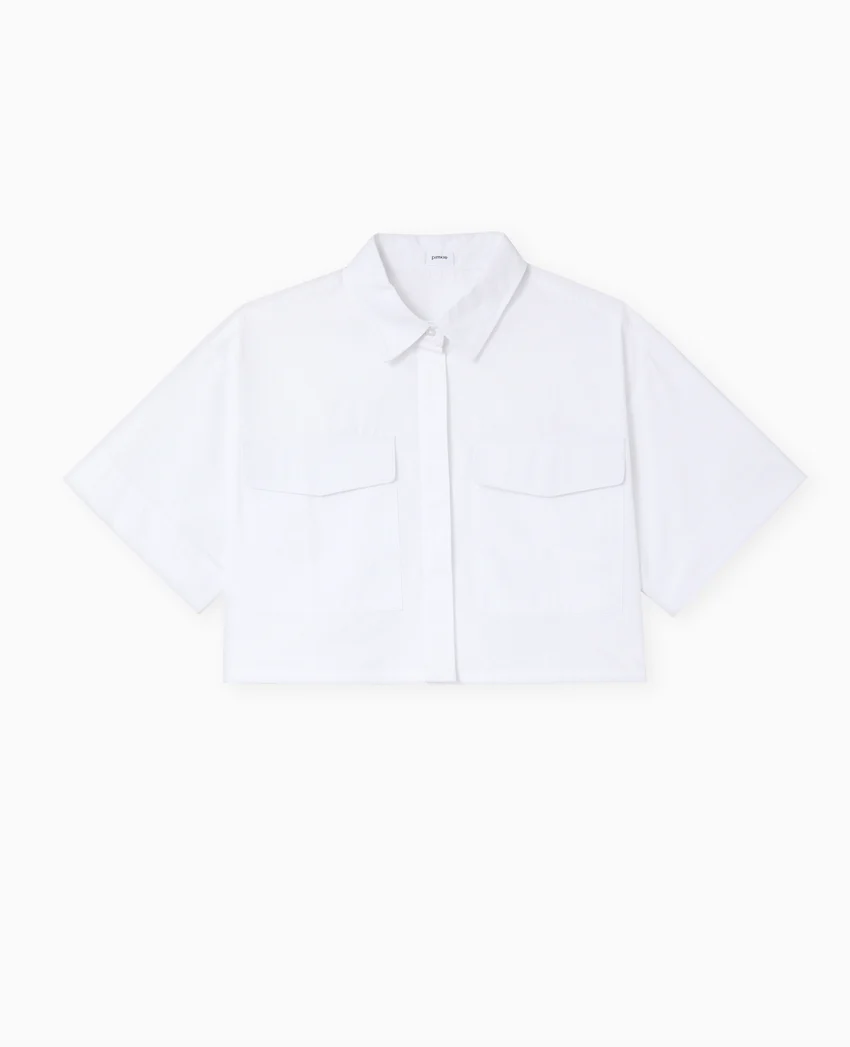 Pimkie Chemise courte avec manches courtes et poches