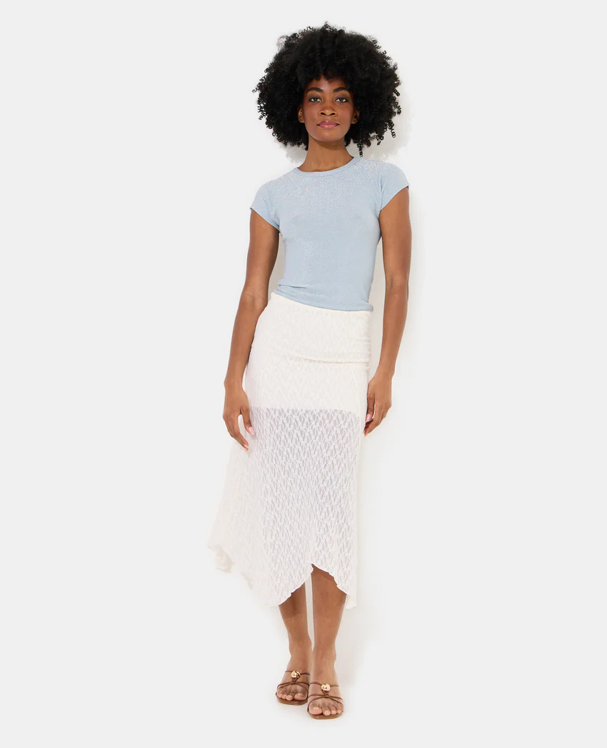 Pimkie Jupe asymétrique en dentelle