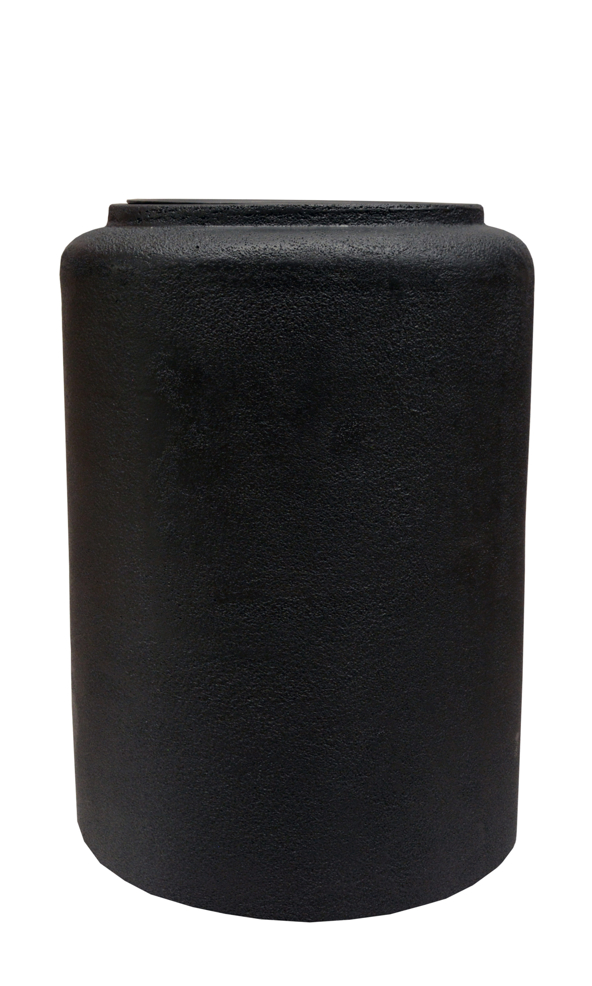 Plantenpot Horsens S rough black Ø37 x H50 cm