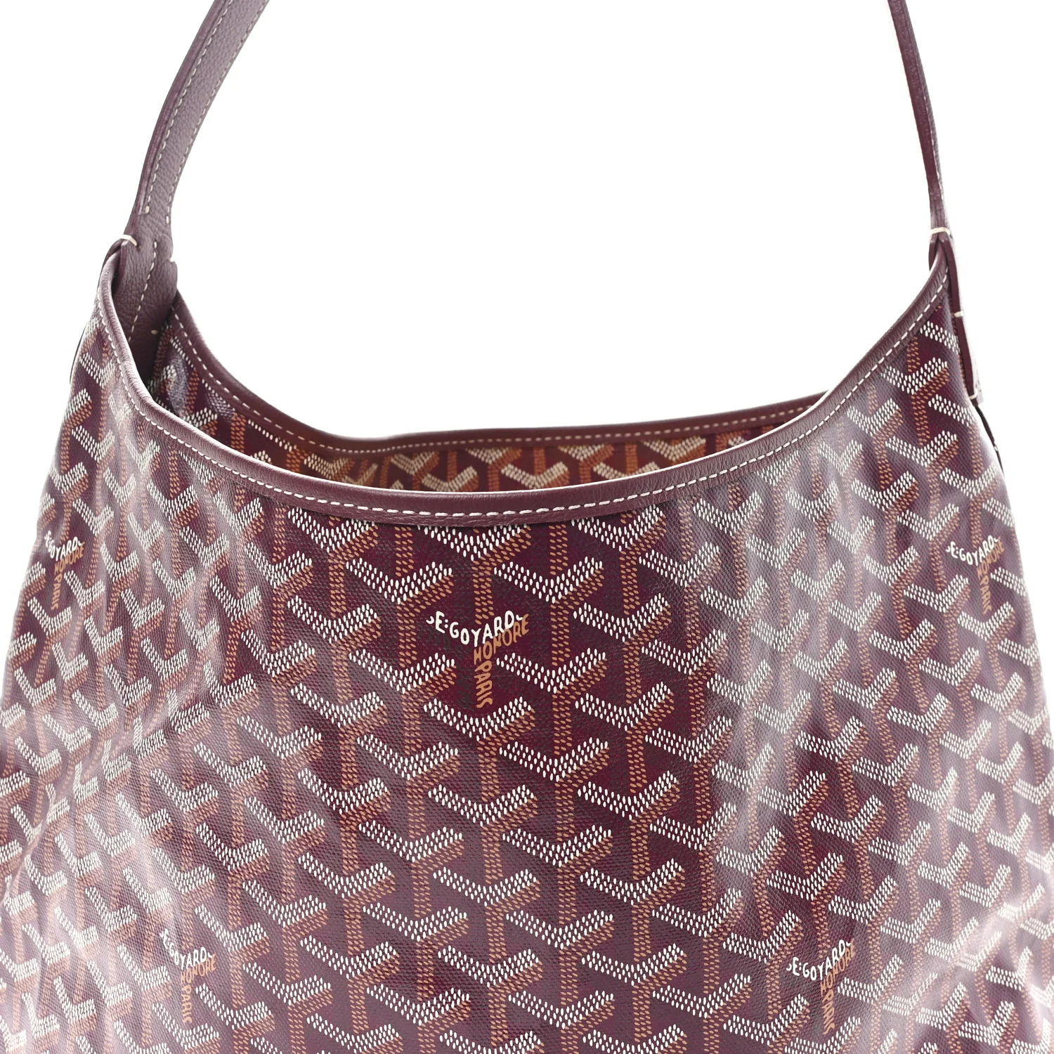 Goyardine Boheme Hobo Burgundy - Top Club