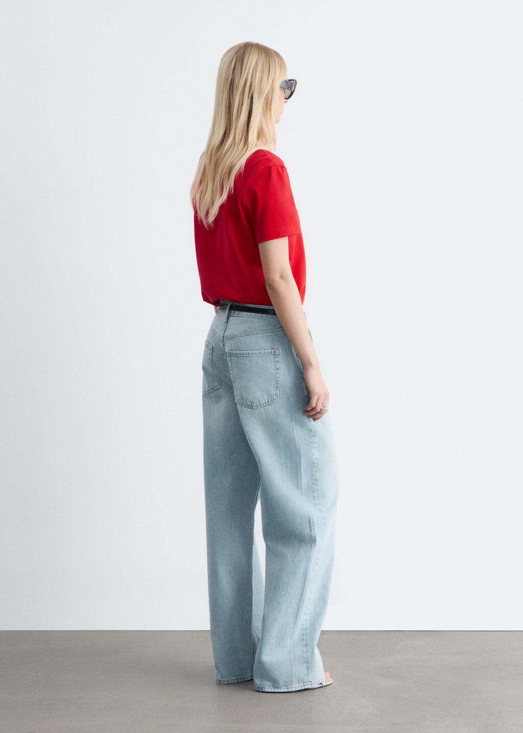 & Other Stories COTTON CREW-NECK T-SHIRT