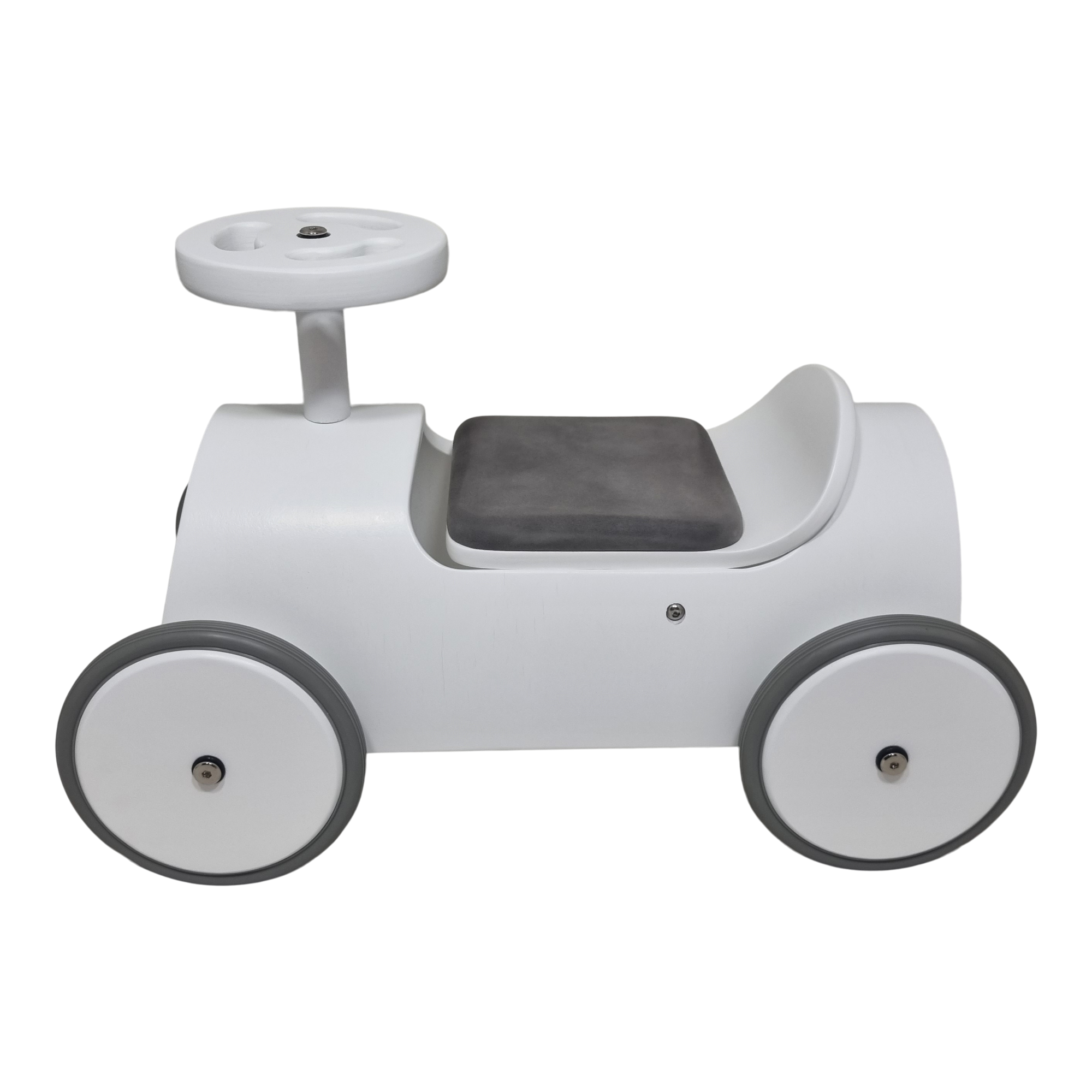 Speelgoed loopauto wit
