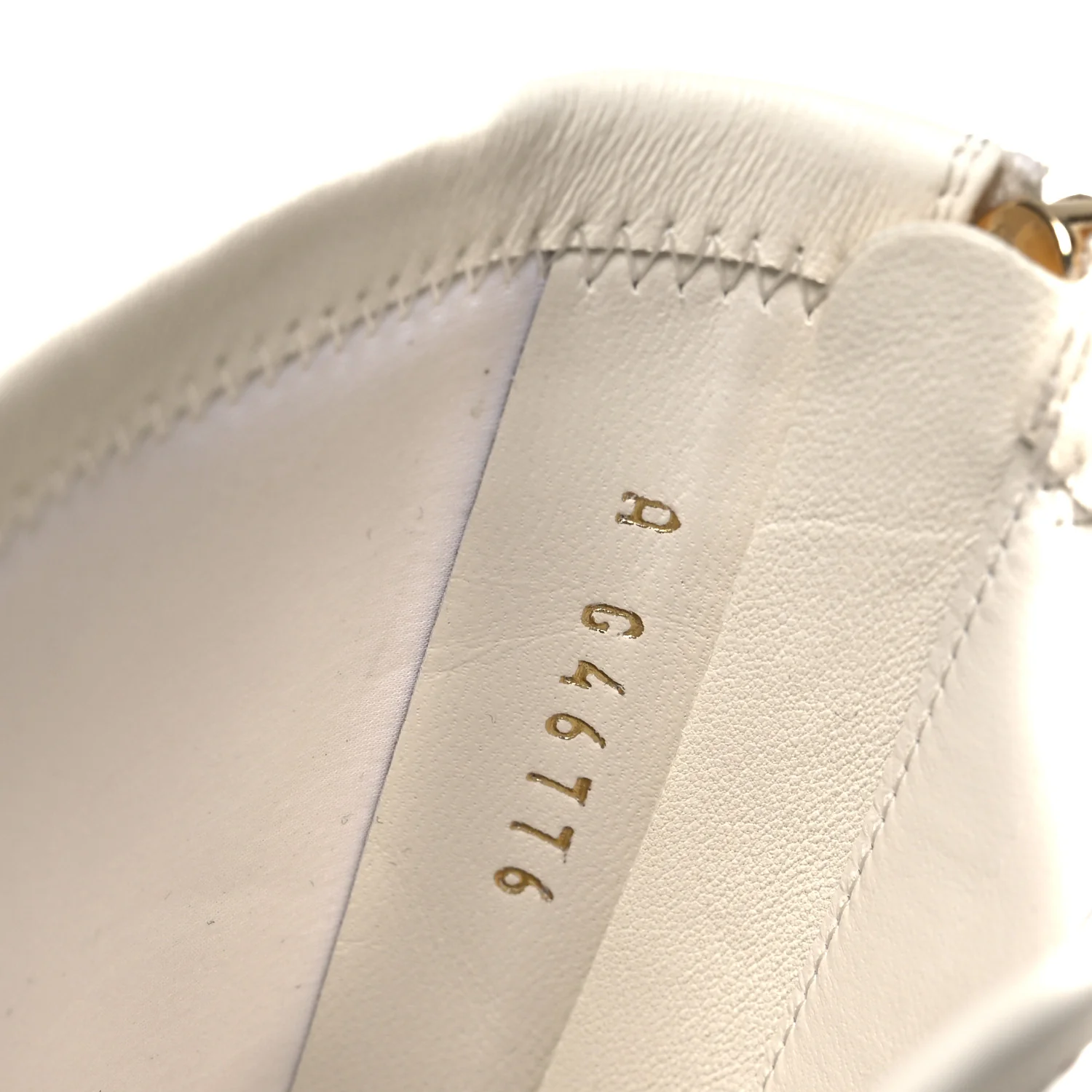 Stretch Lambskin Patent Cap Toe Pearl Ball Mid Calf Boots 39 White Black - Top Club