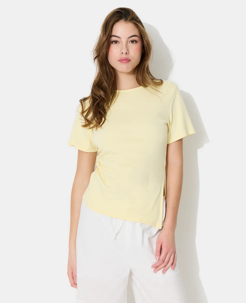 Pimkie T-shirt asymétrique avec fronces