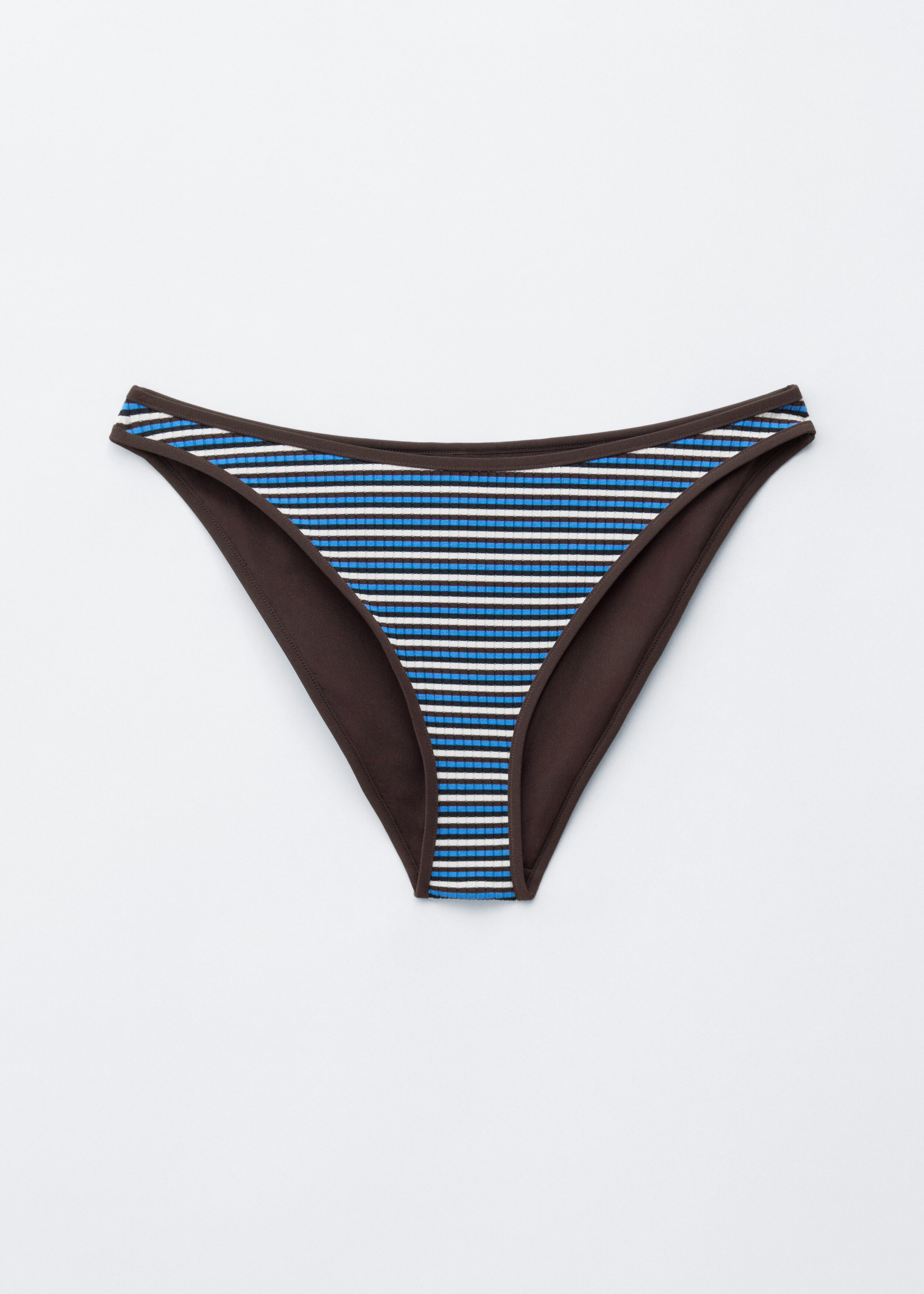 & Other Stories CONTRAST-TRIM RIBBED BIKINI BRIEFS