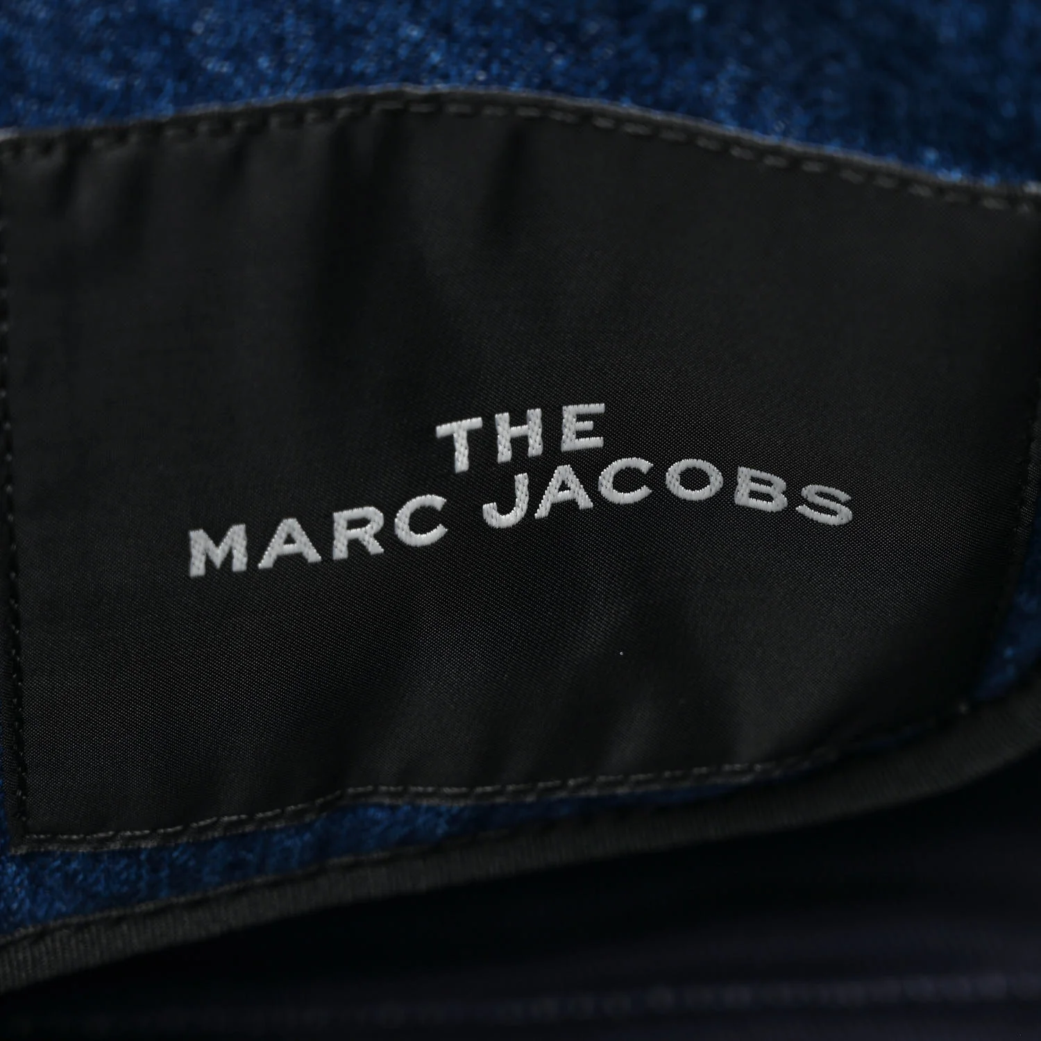 Denim Canvas Large The Tote Bag Blue - Top Club