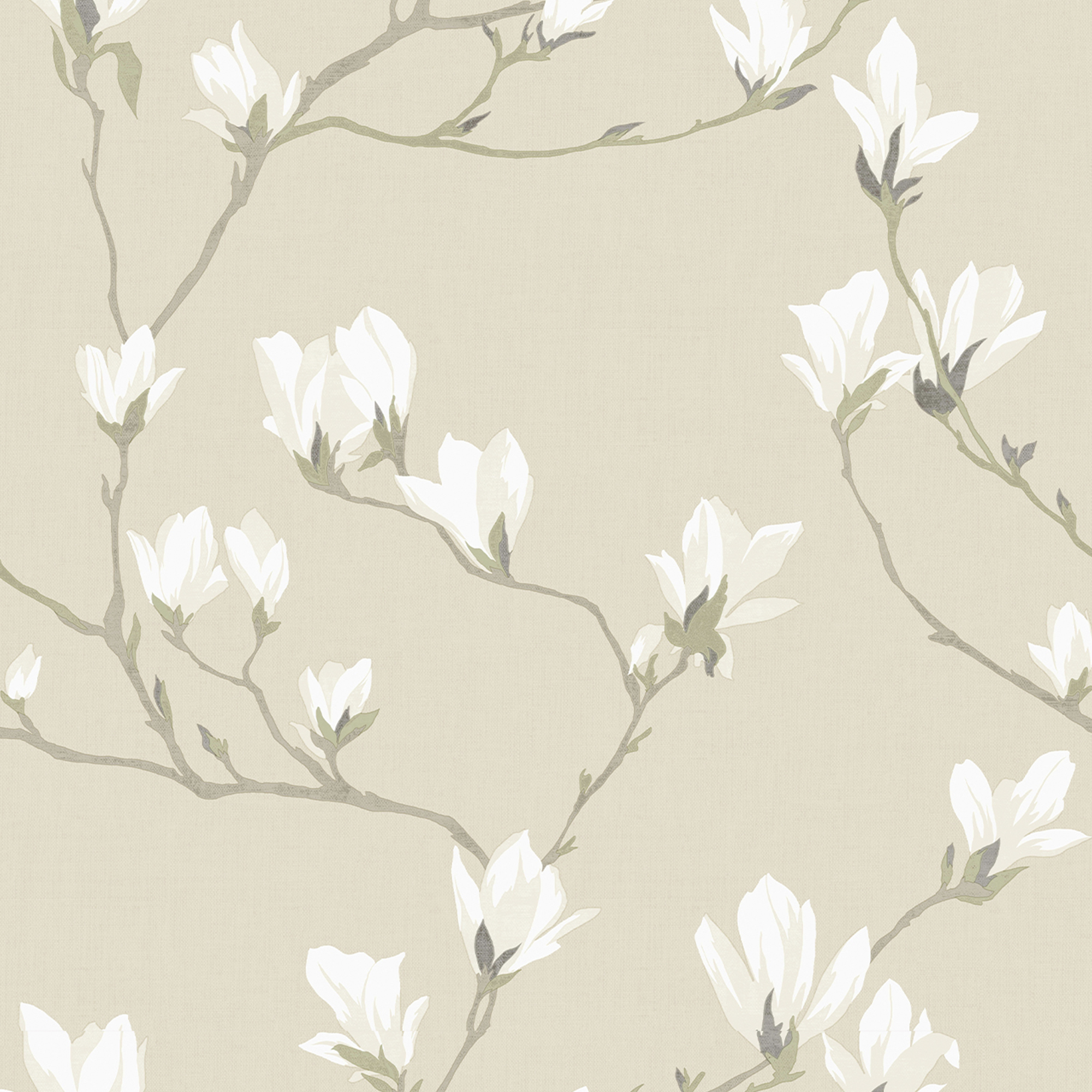 Vliesbehang magnolia grove natural