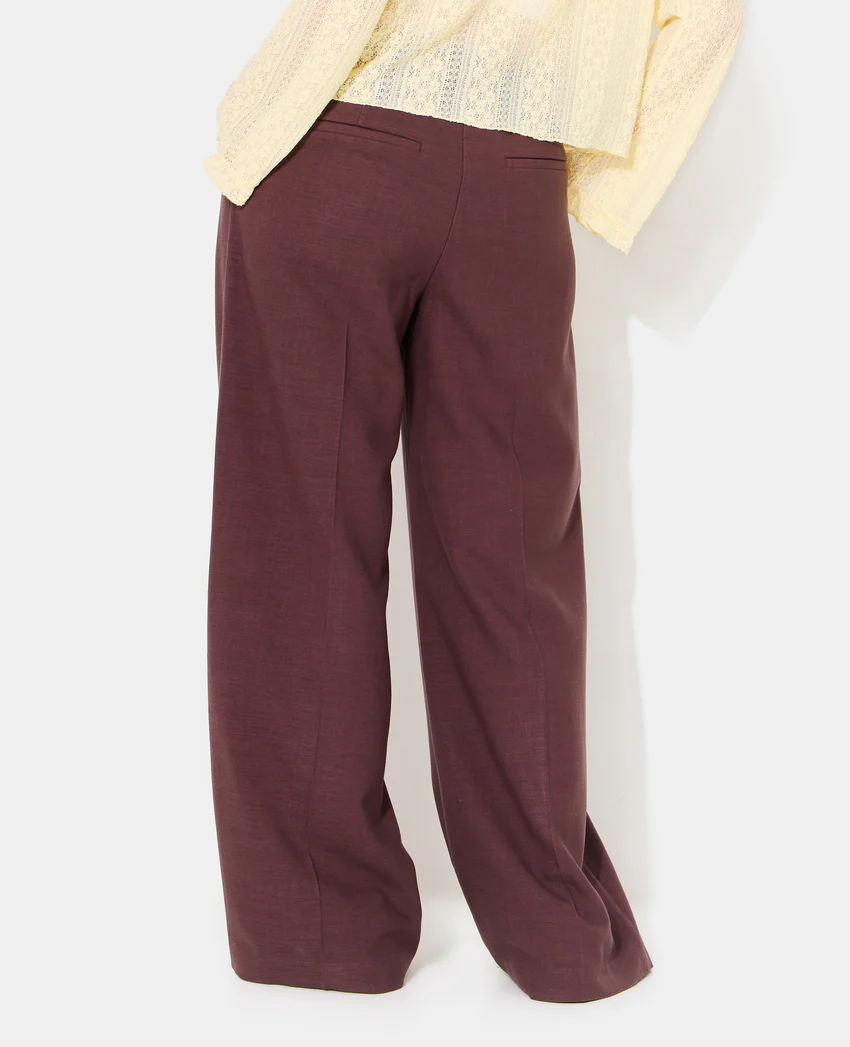 Pimkie Pantalon droit en tissu effet lin