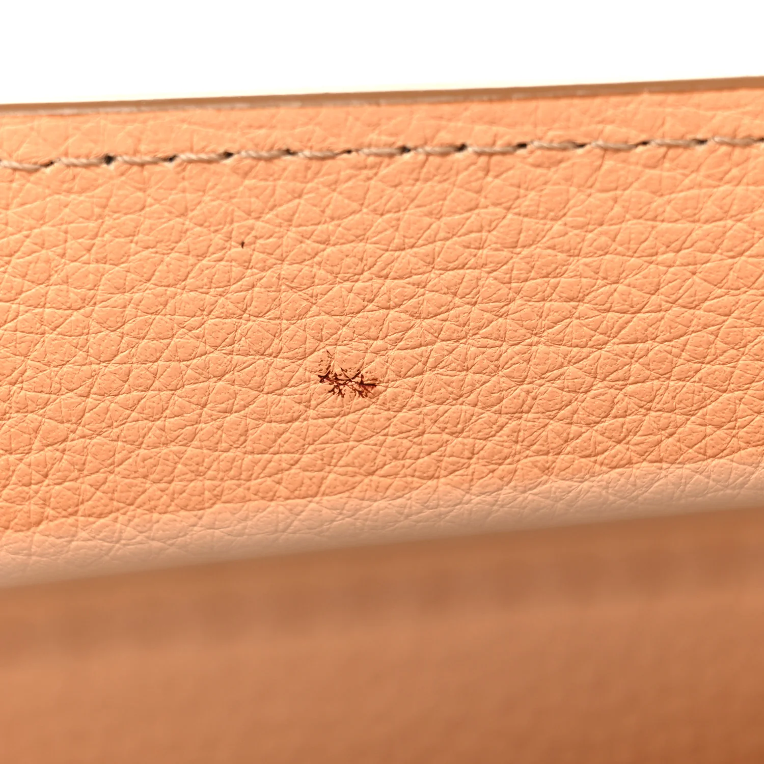 Grained Calfskin Mini Horizon Satchel Beige - Top Club