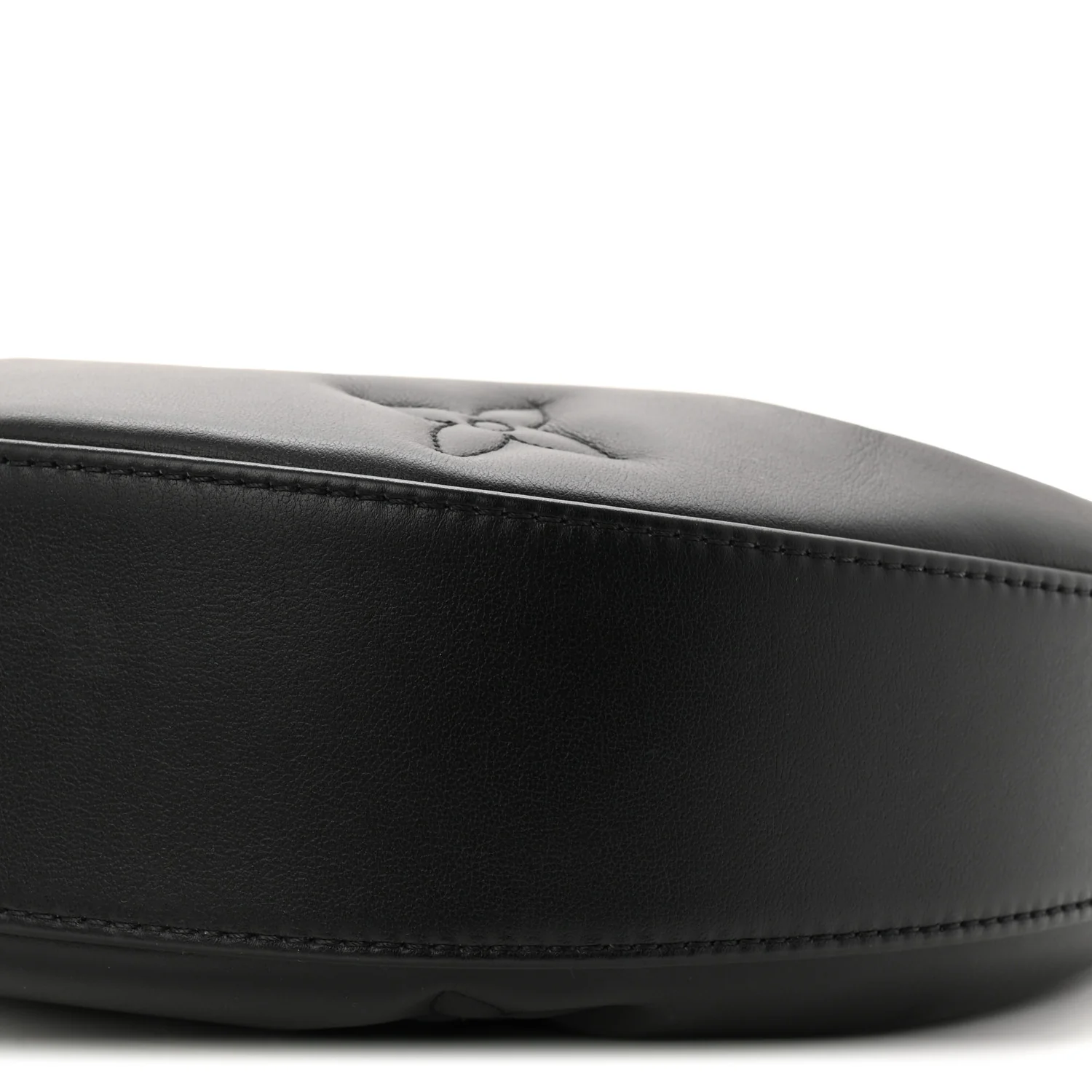 Calfskin Bubblegram Over The Moon Black - Top Club