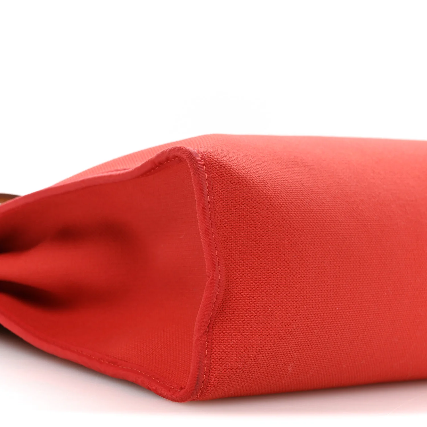 Vache Hunter Toile Herbag Zip 31 PM Rouge Tomate Natural - Top Club
