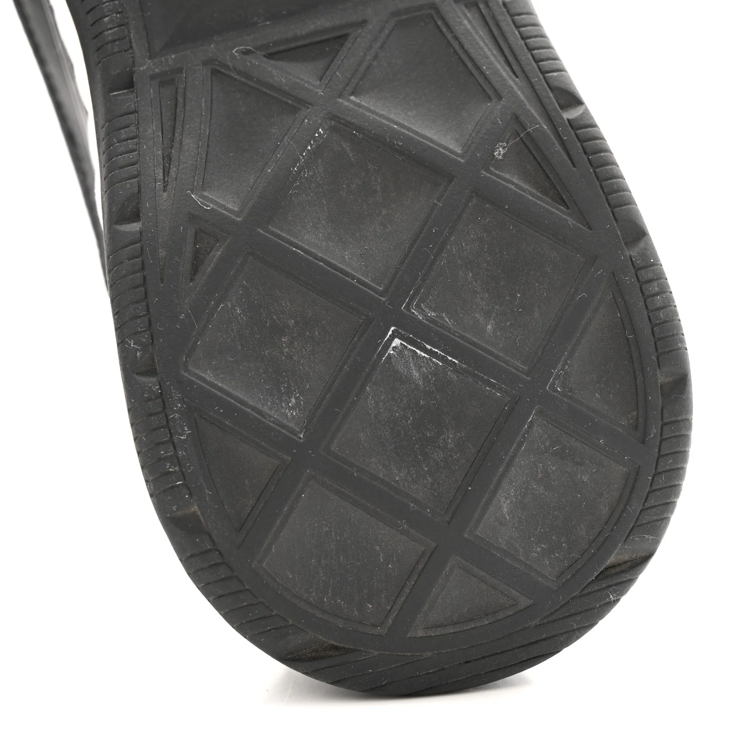Velvet Calfskin Mixed Fibers CC Sneakers 38 Black - Top Club