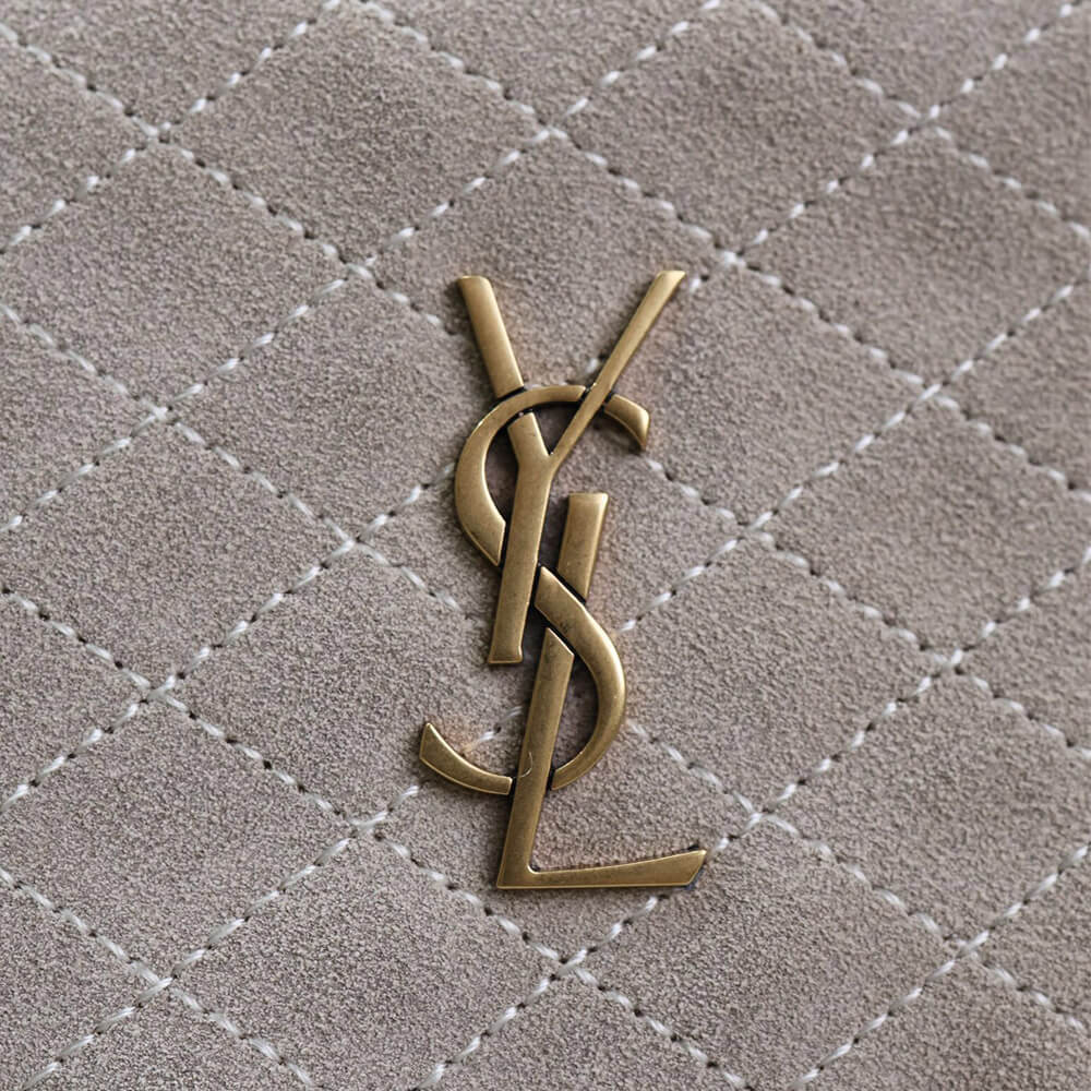YSL GABY zipped pouch in suede - Top Club
