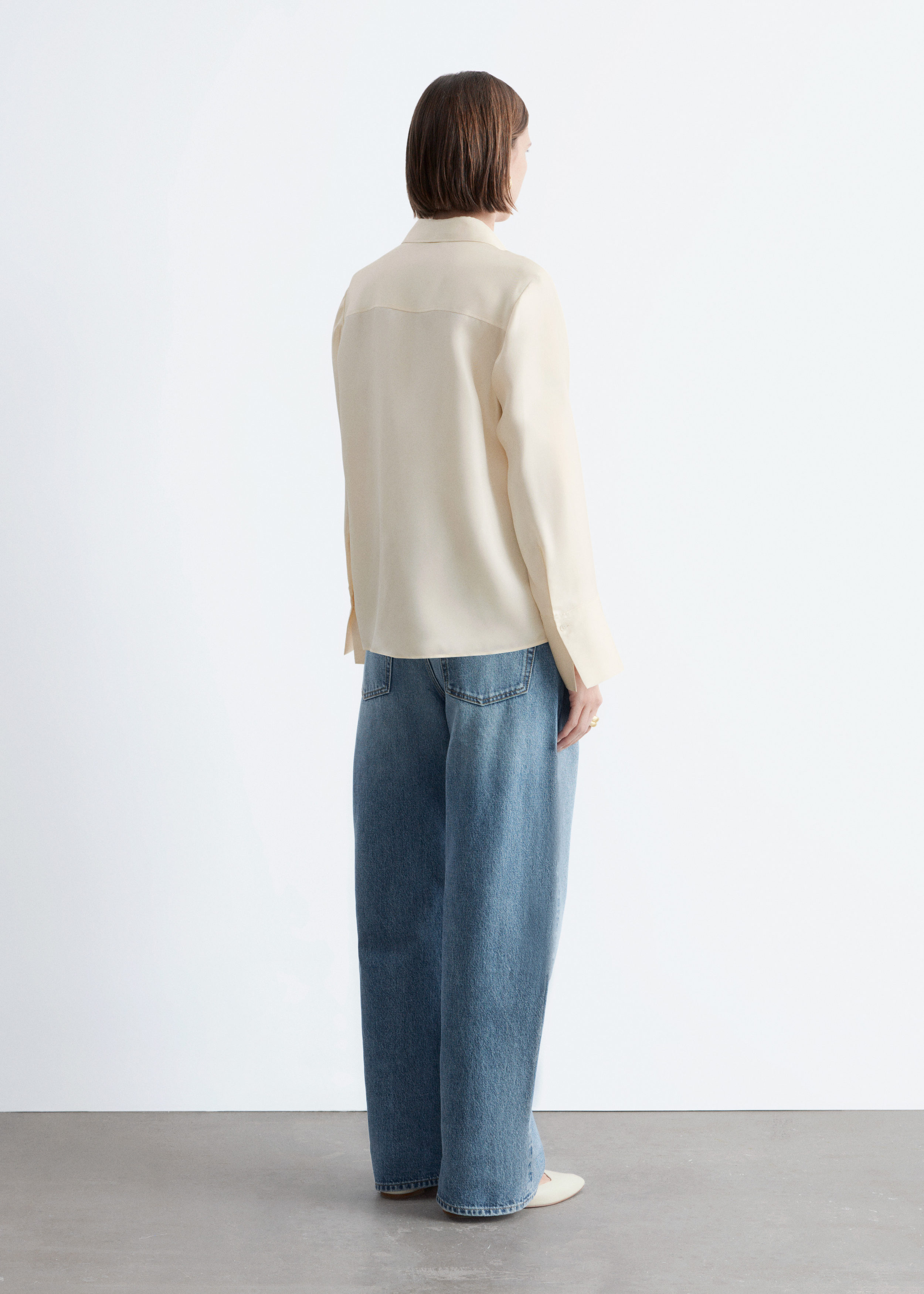 & Other Stories RELAXED SILK SHIRT