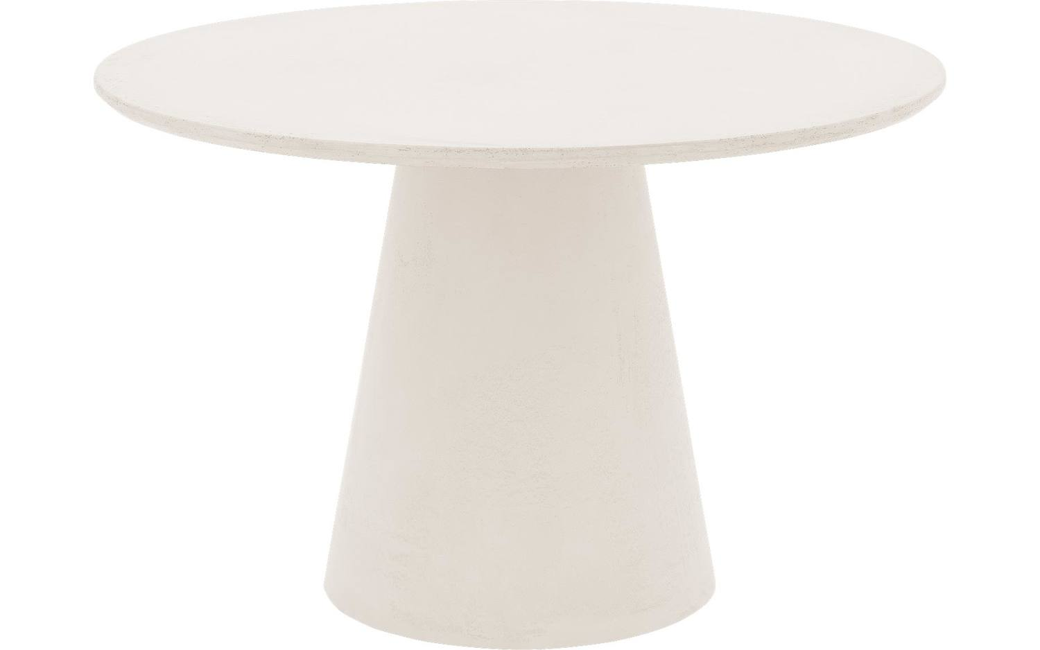 Bogard beton tafel rond | White Bogard Ronde beton tafel | 150 cm