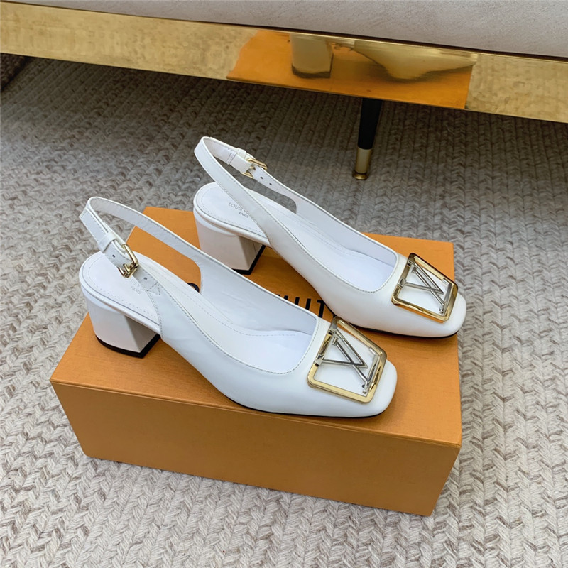 louis vuitton LV classic chunky heel sandals - Sneaker Replica Workshop
