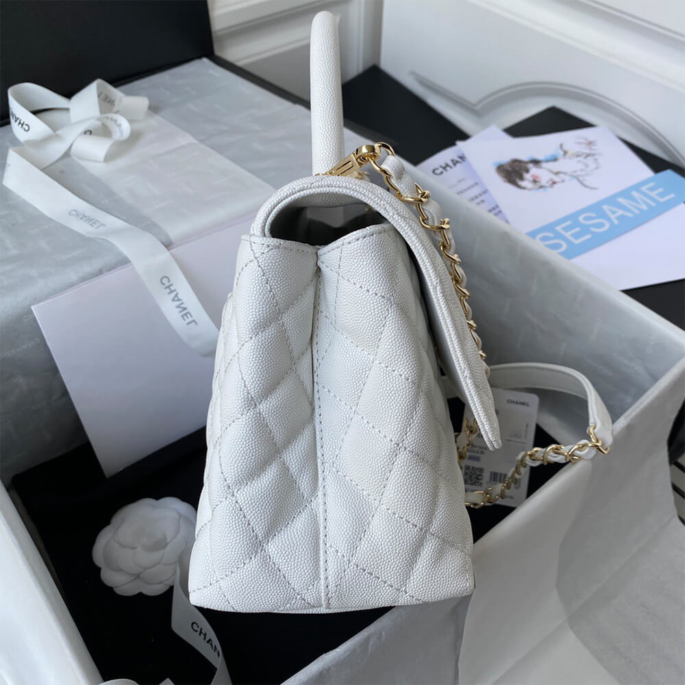 CHANEL Large Flap Bag With Top Handle(high-end grade) - Top Club