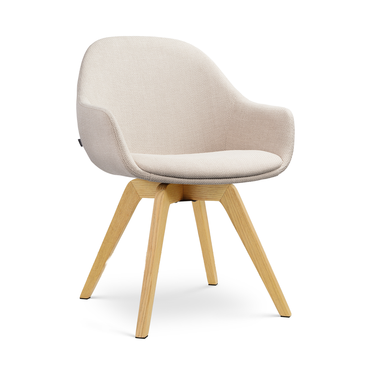 Eetkamerstoel Noor-Mae natural poot beige