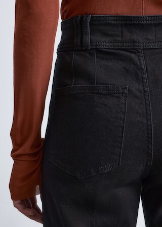 & Other Stories PRESS-CREASE FLARED JEANS