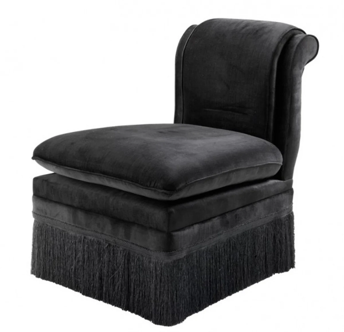 Luxury Belle Epoch Armchair Black - Art Nouveau Art Deco - Luxury Collection
