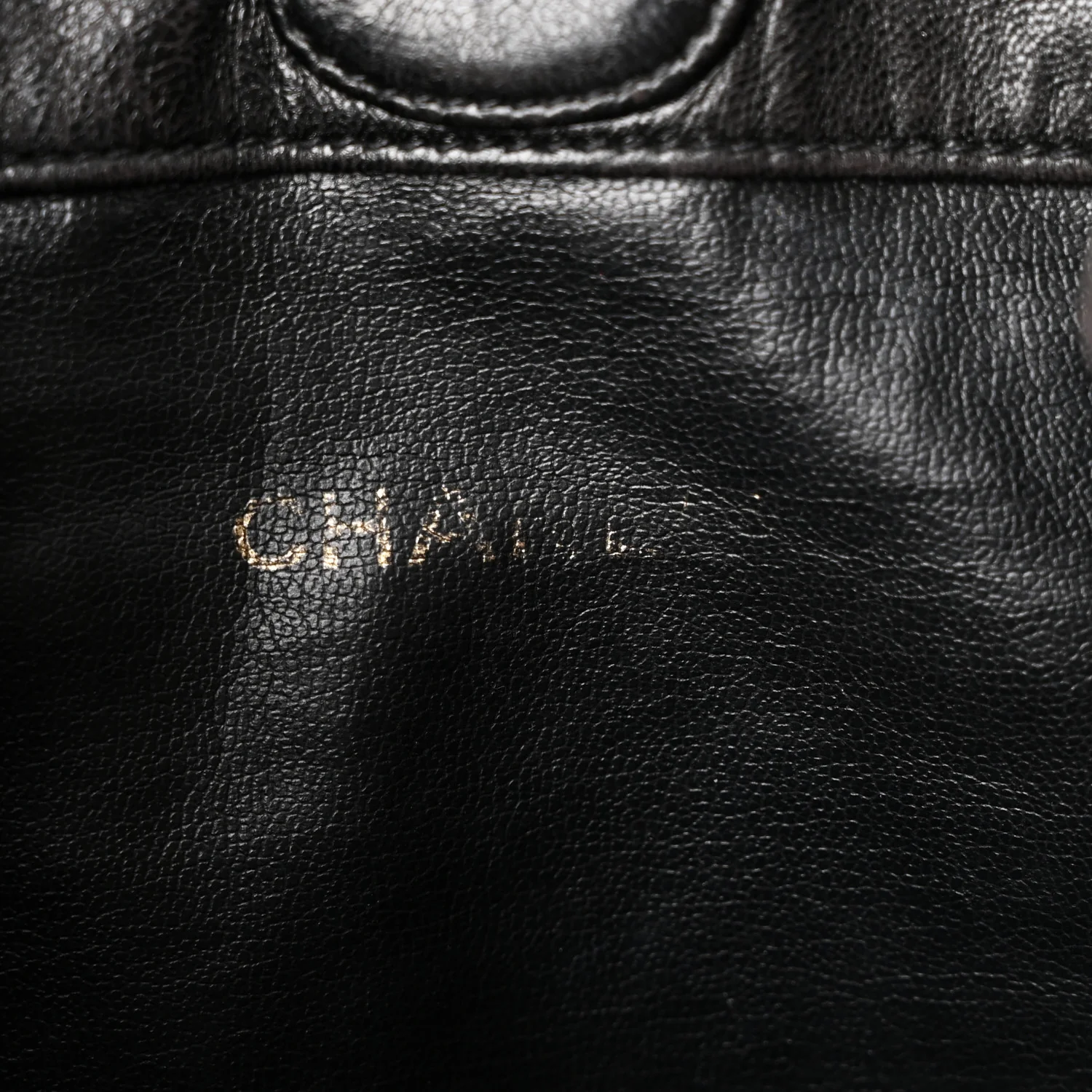 Lambskin CC Drawstring Backpack Black - Top Club