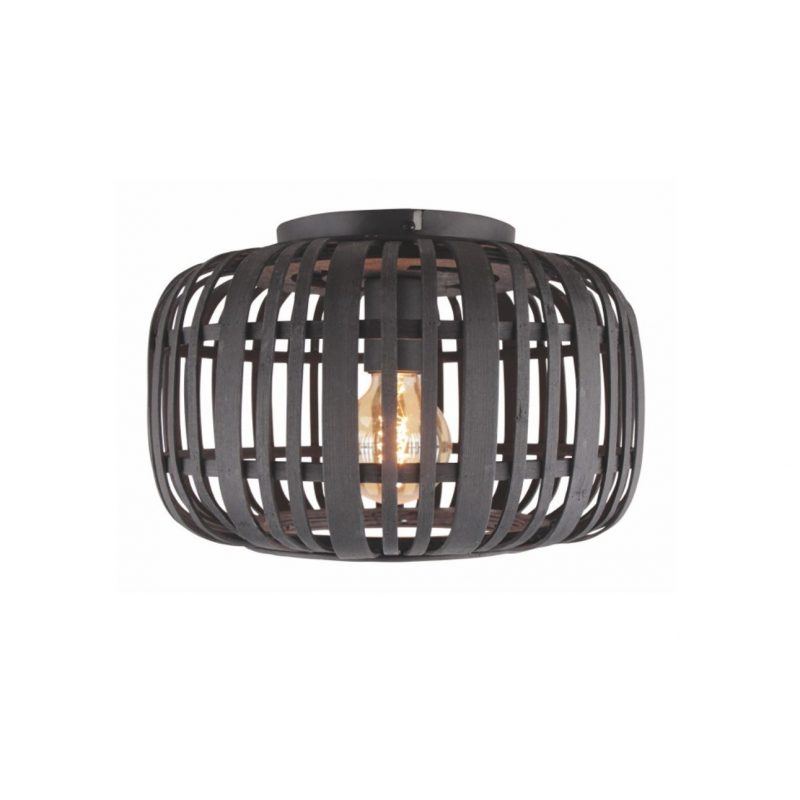 Plafondlamp Macca 34 cm Zwart