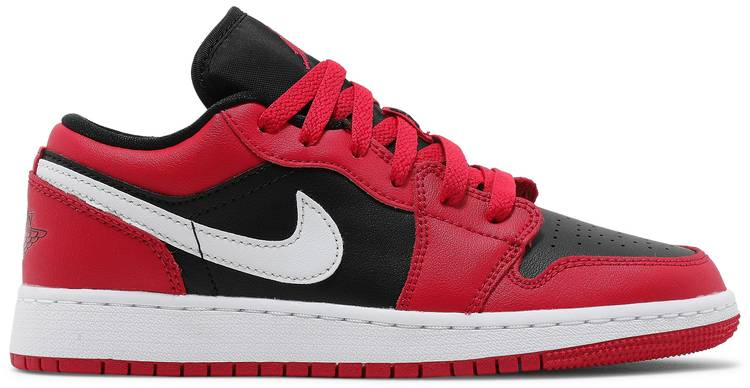 Air Jordan 1 Low GS  Black Very Berry  553560-061 - Sneaker Replica Workshop