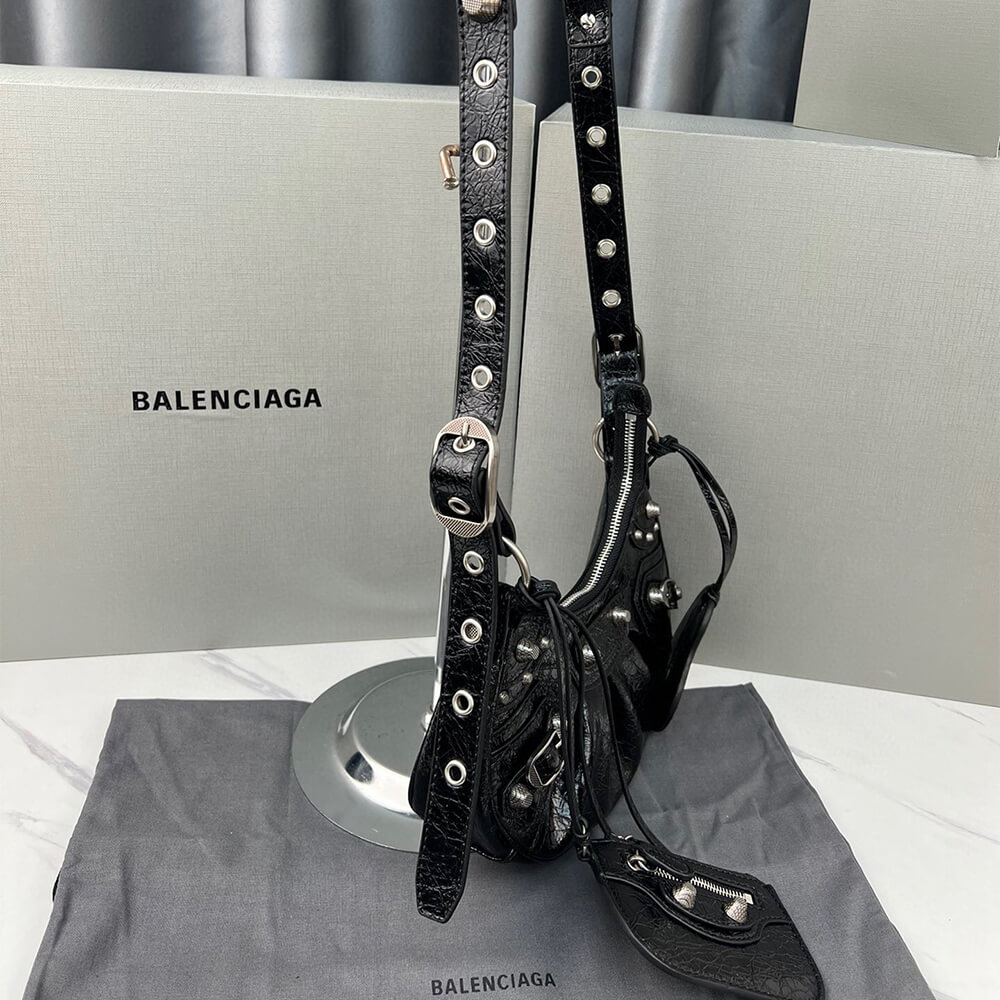 BALENCIAGA WOMEN S LE CAGOLE XS SHOULDER BAG - Top Club