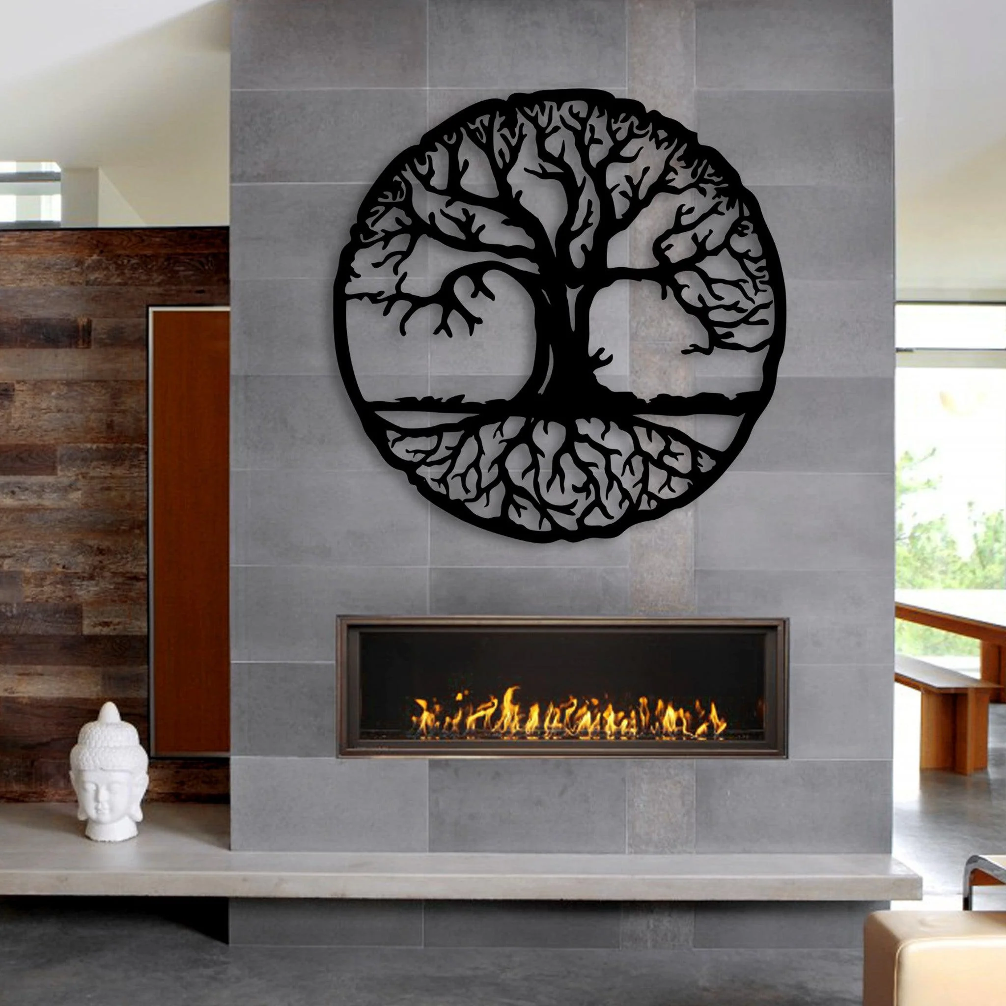 Tree of Life Metal Wall Art - Alvarez Pro Painting LLC