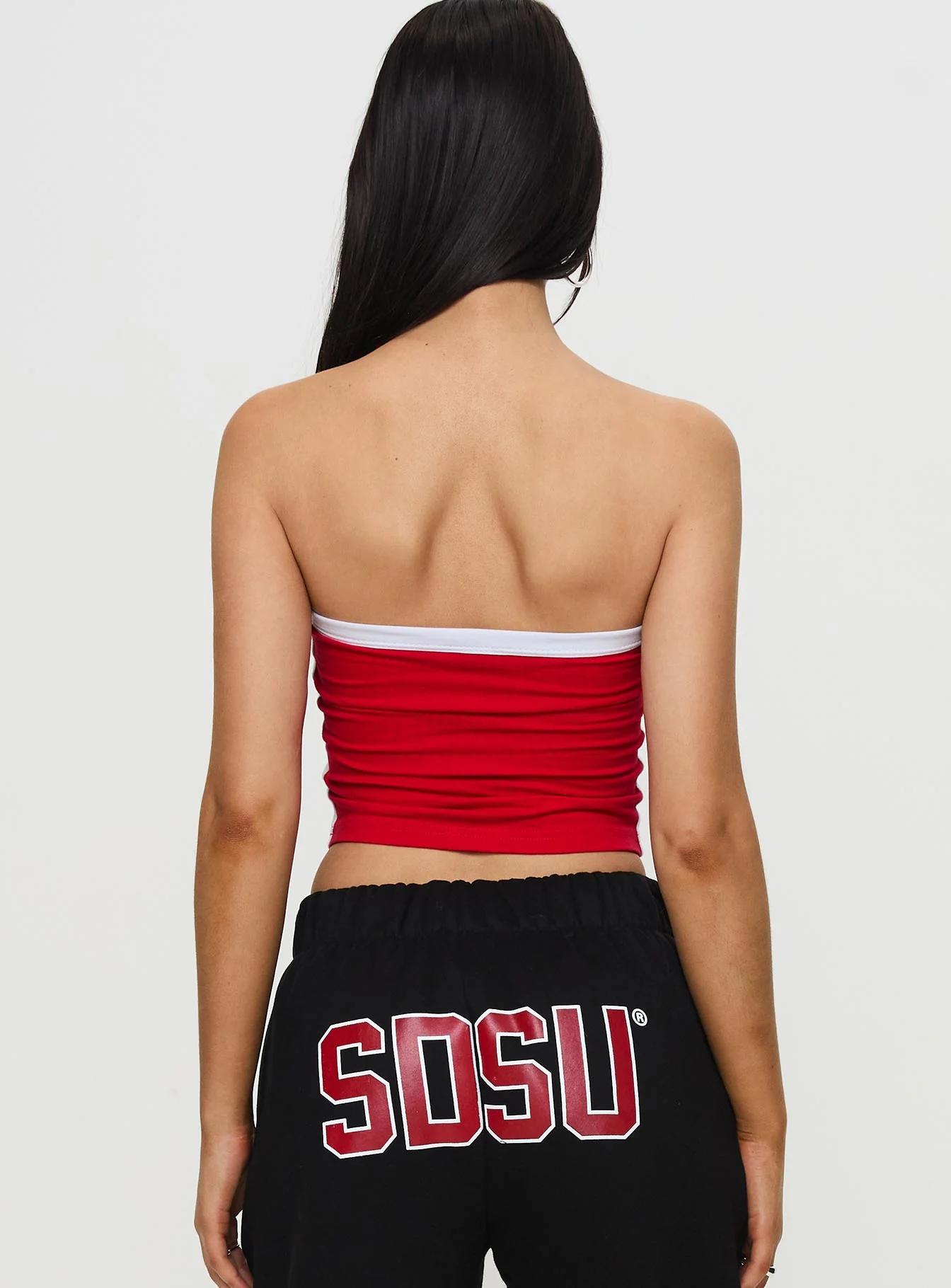 SDSU All Star Tube Top Red