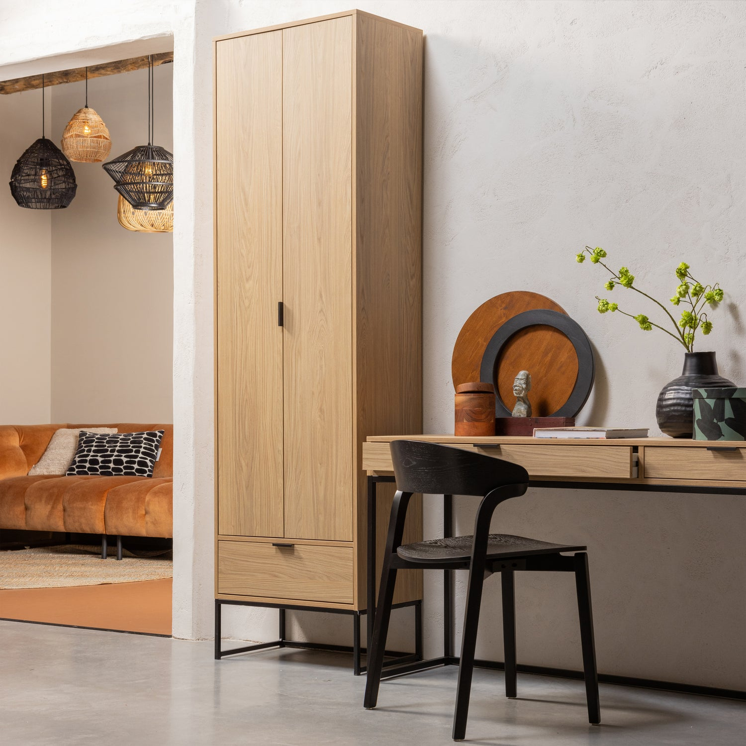 Silas bureau eiken decor [fsc]