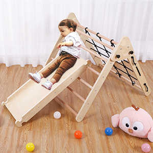 Wooden Climbing Triangle Playground 