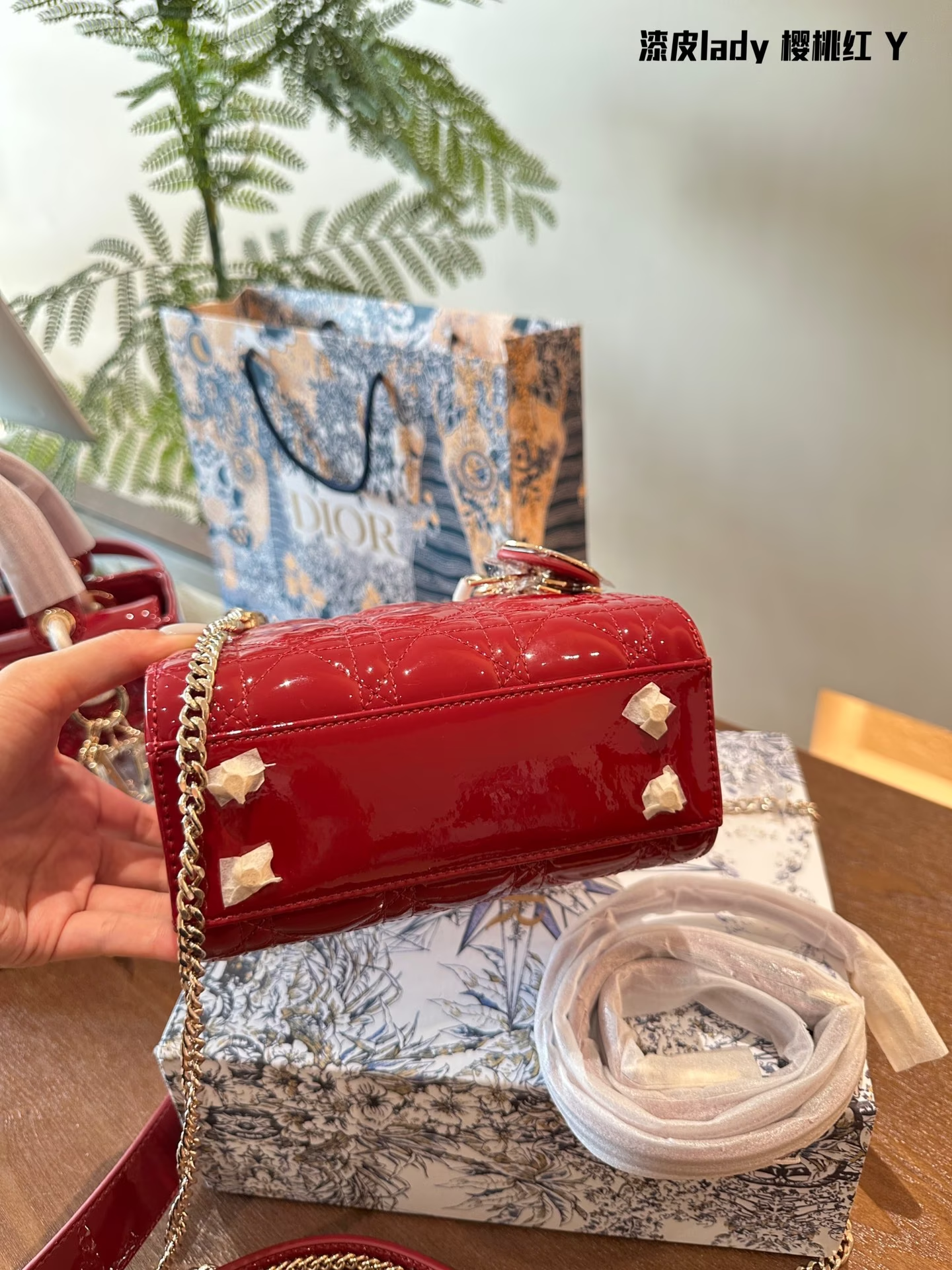 D new arrival red lady bag - Top Club