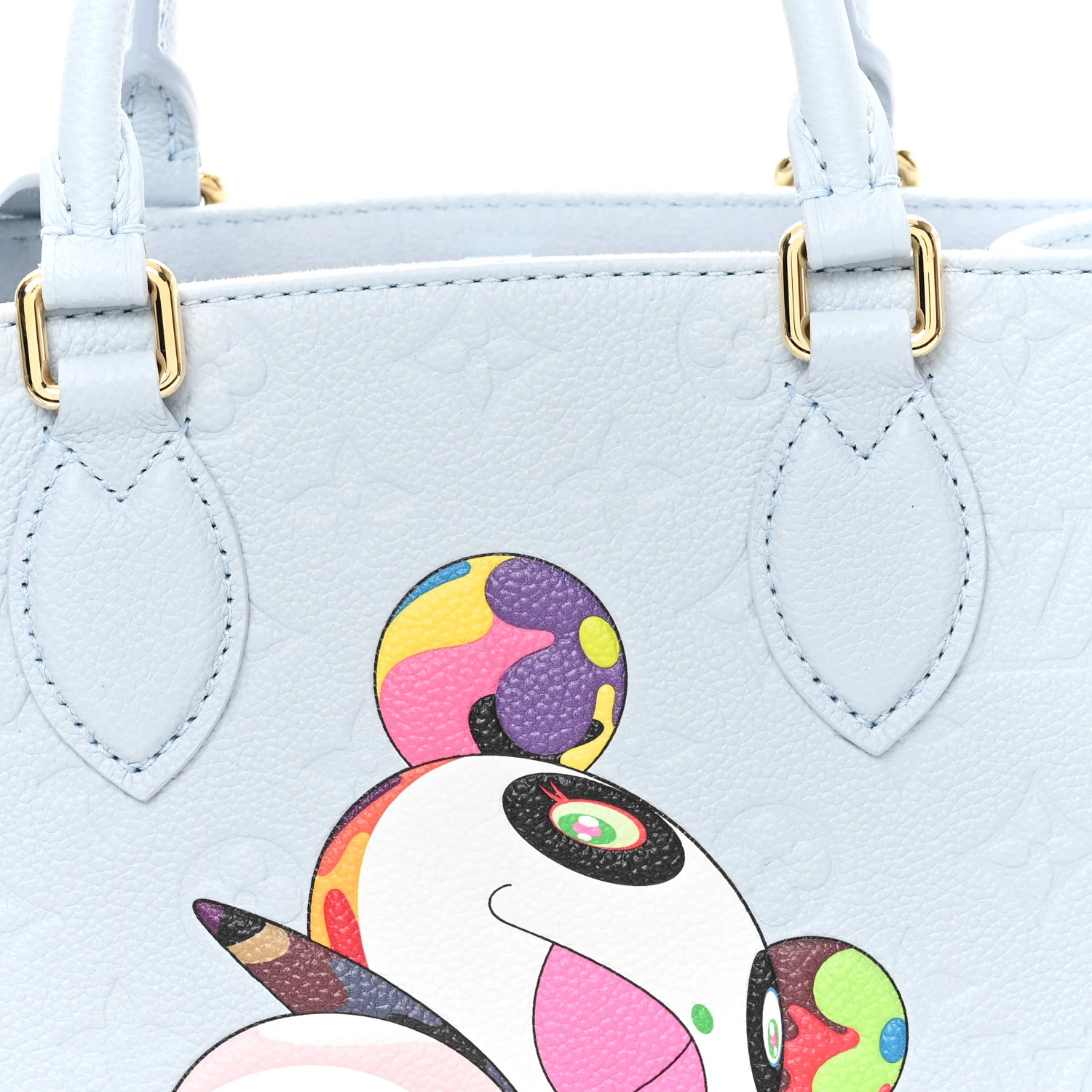 LV X TM Empreinte Monogram Onthego PM Washed Blue - Top Club