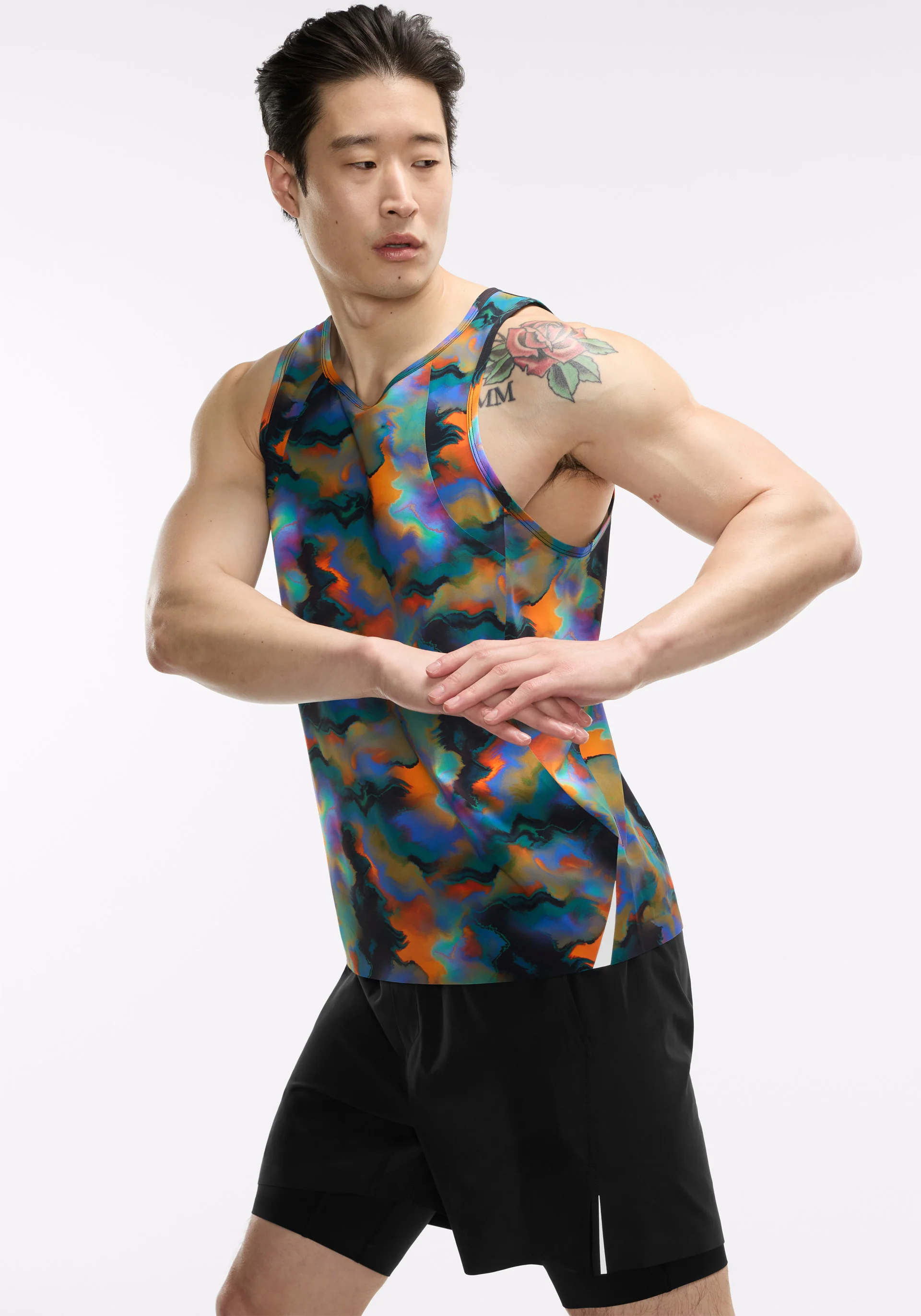 Run Interlock Stride Singlet - MoB Apparel