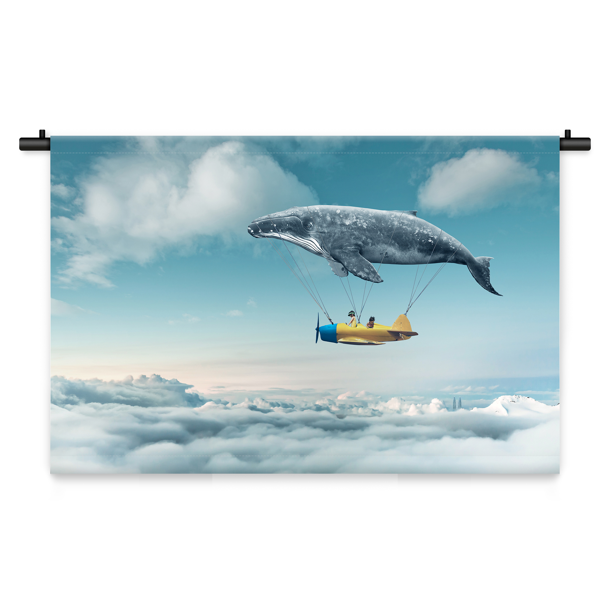 Wandkleed De droom om te vliegen 210 x 150 cm