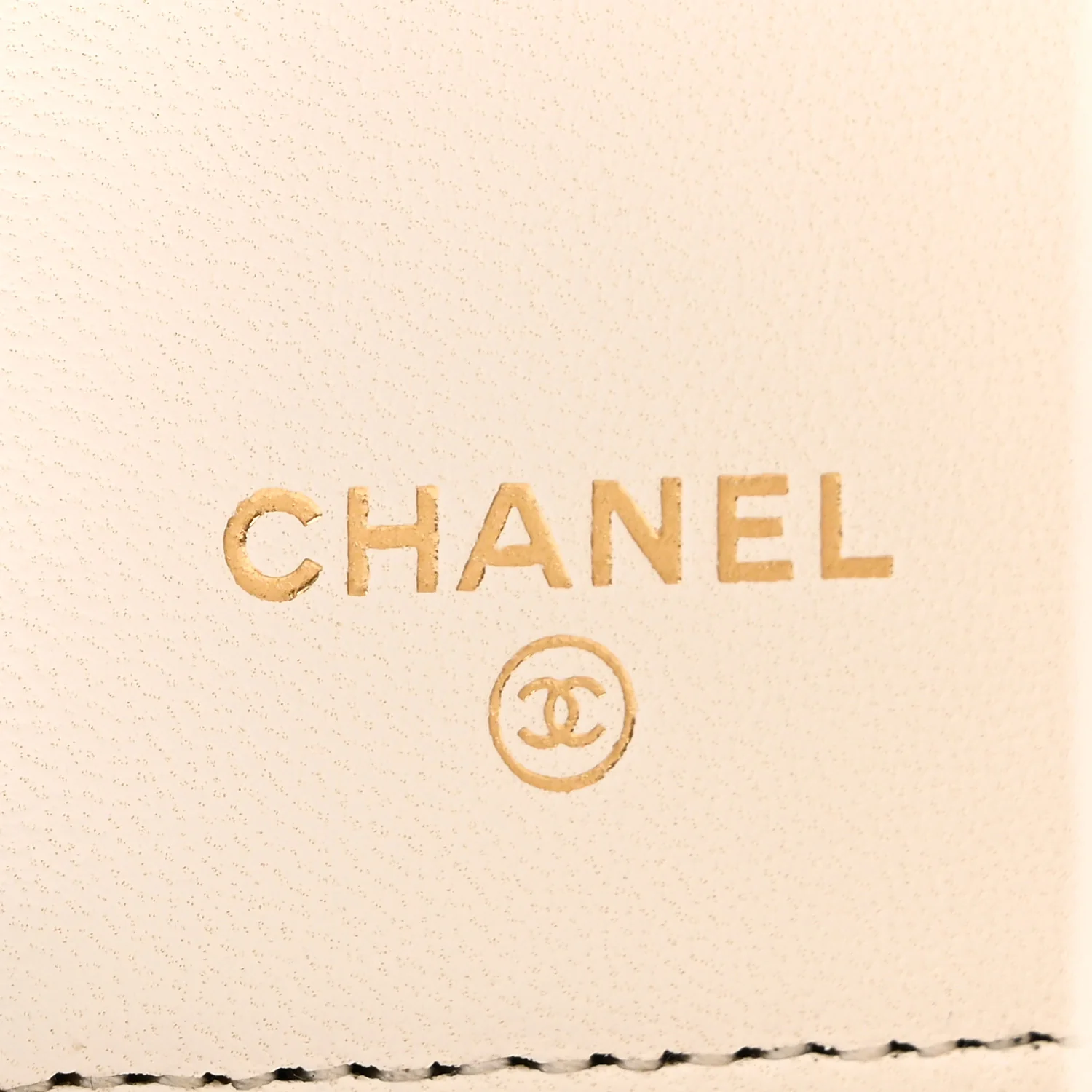 Lambskin Quilted Book Card Holder on Chain Black - Top Club