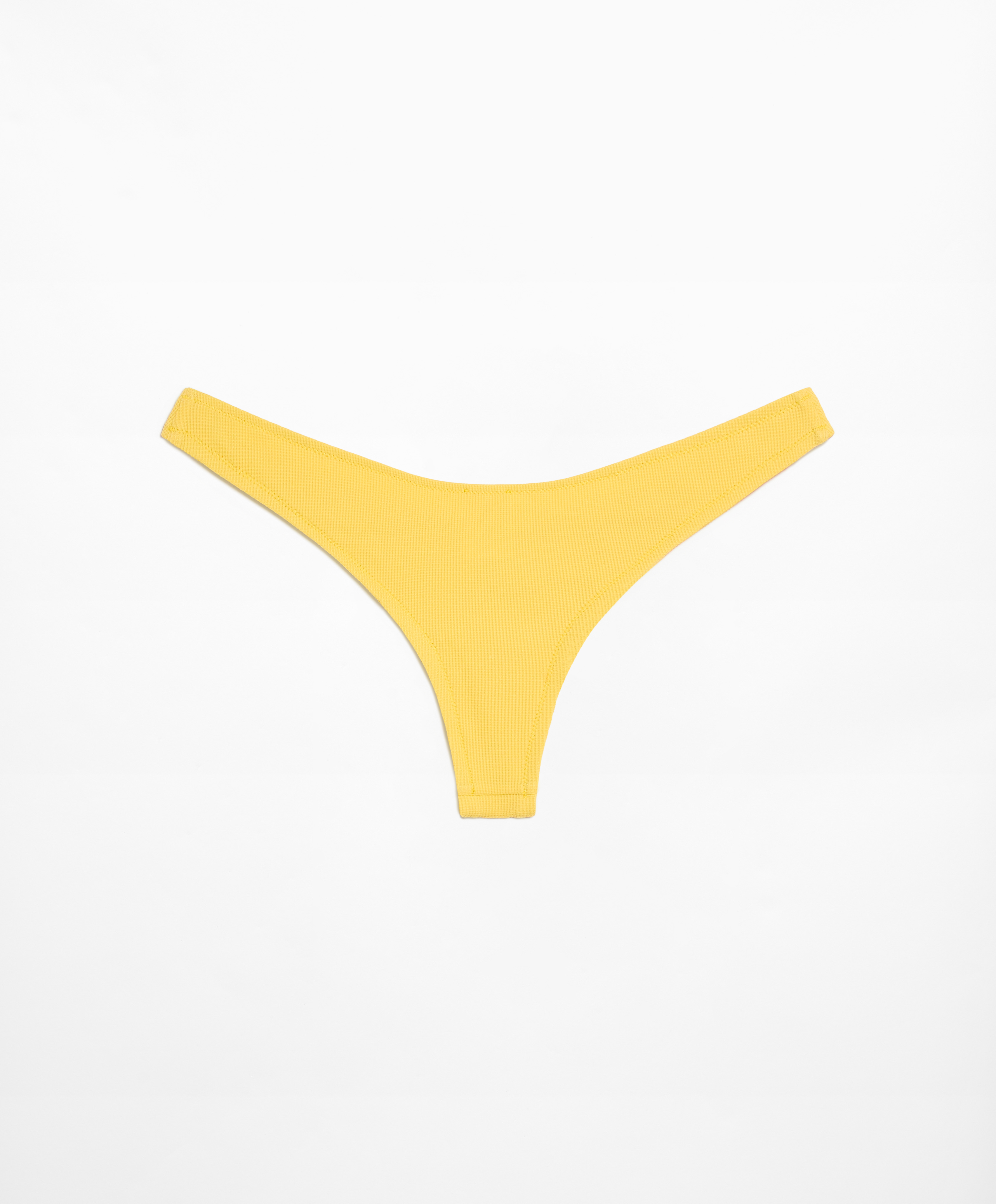 OYSHO U-cut piqué Brazilian bikini briefs